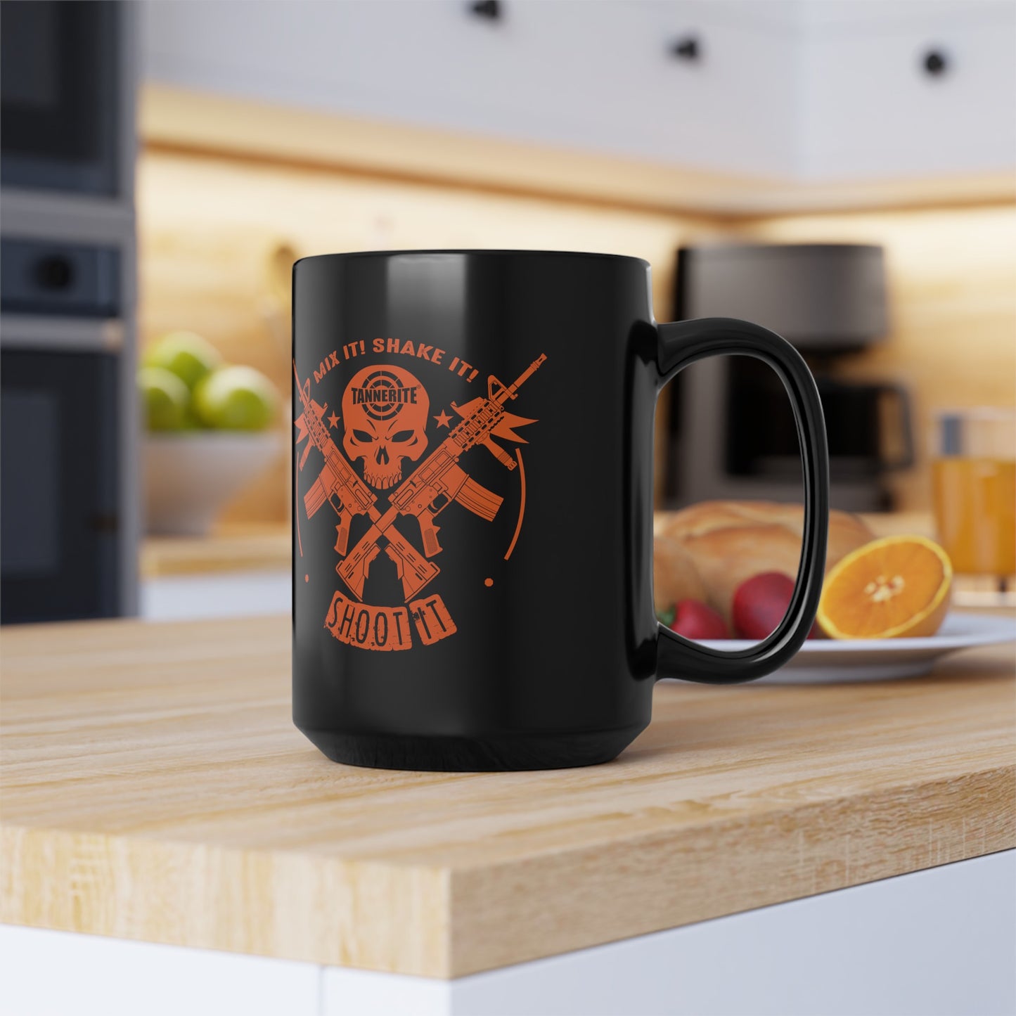 Black Tannerite Mug - Shoot it!