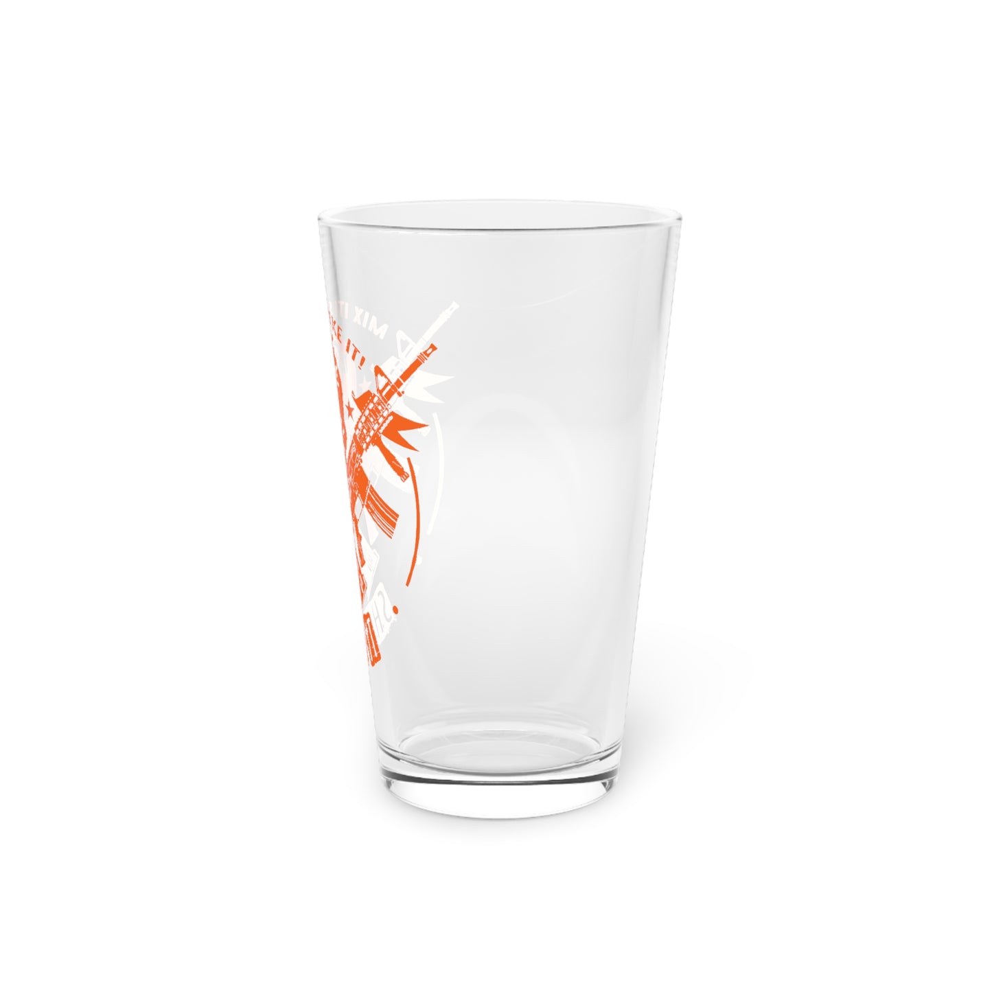 Tannerite® Skull Logo - Pint Glass, 16oz