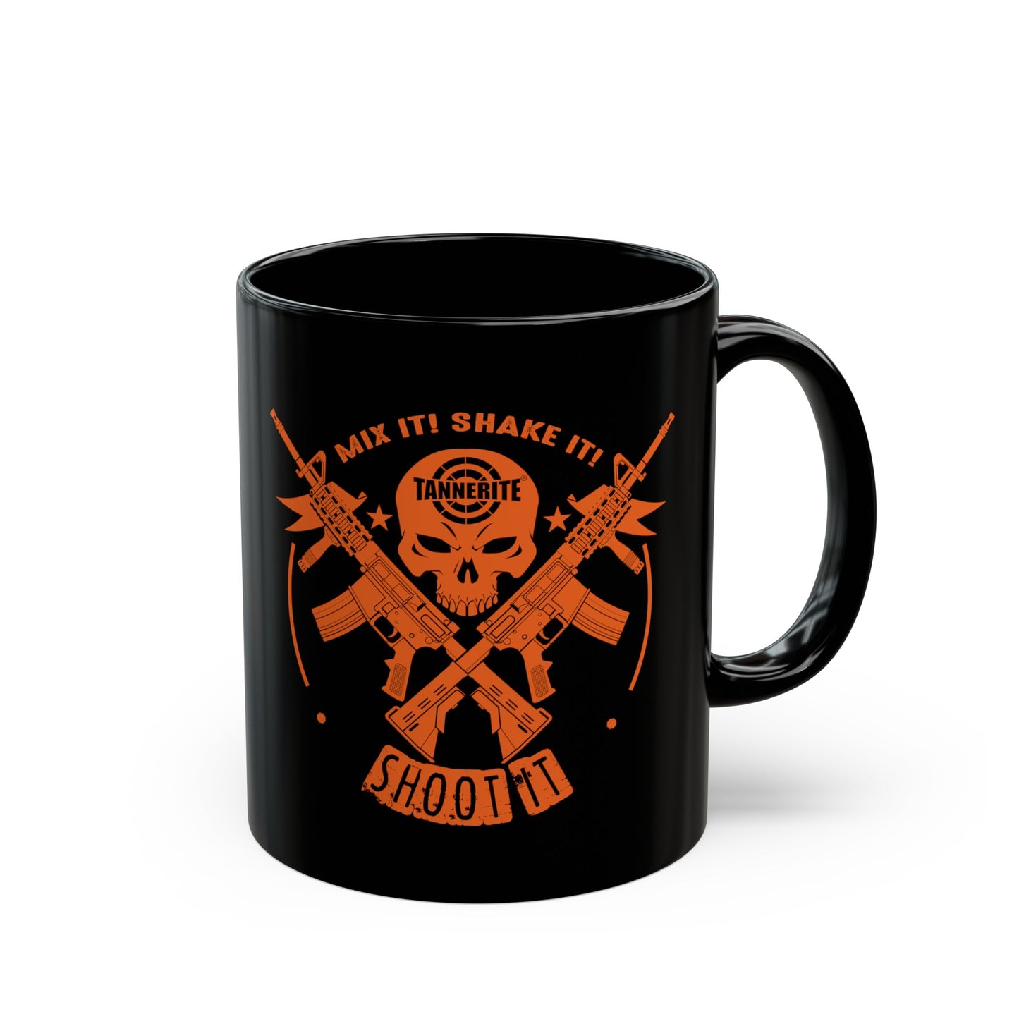 Black Tannerite Mug - Shoot it!