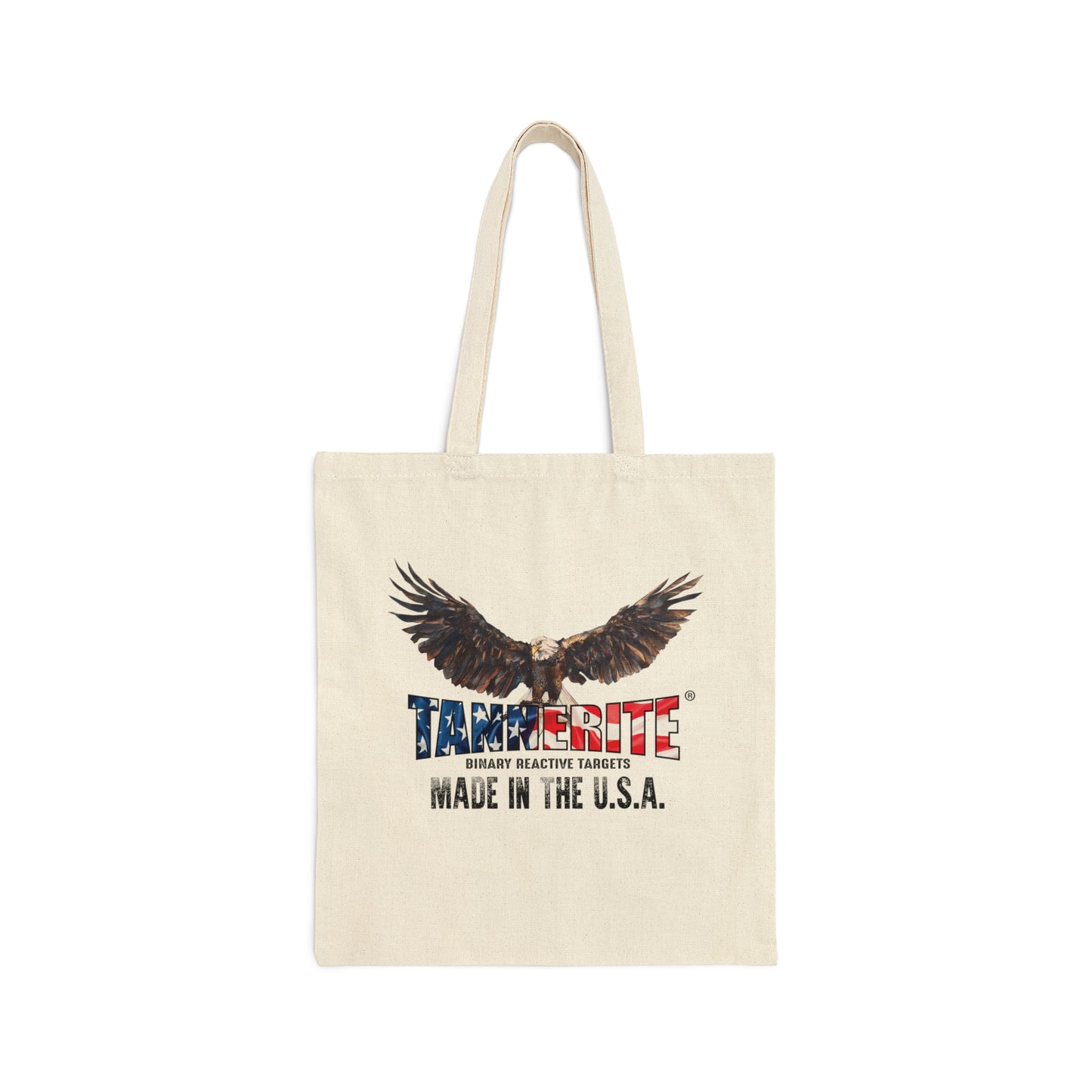 Tannerite® Made in the USA - American Eagle Cotton Canvas Tote Bag
