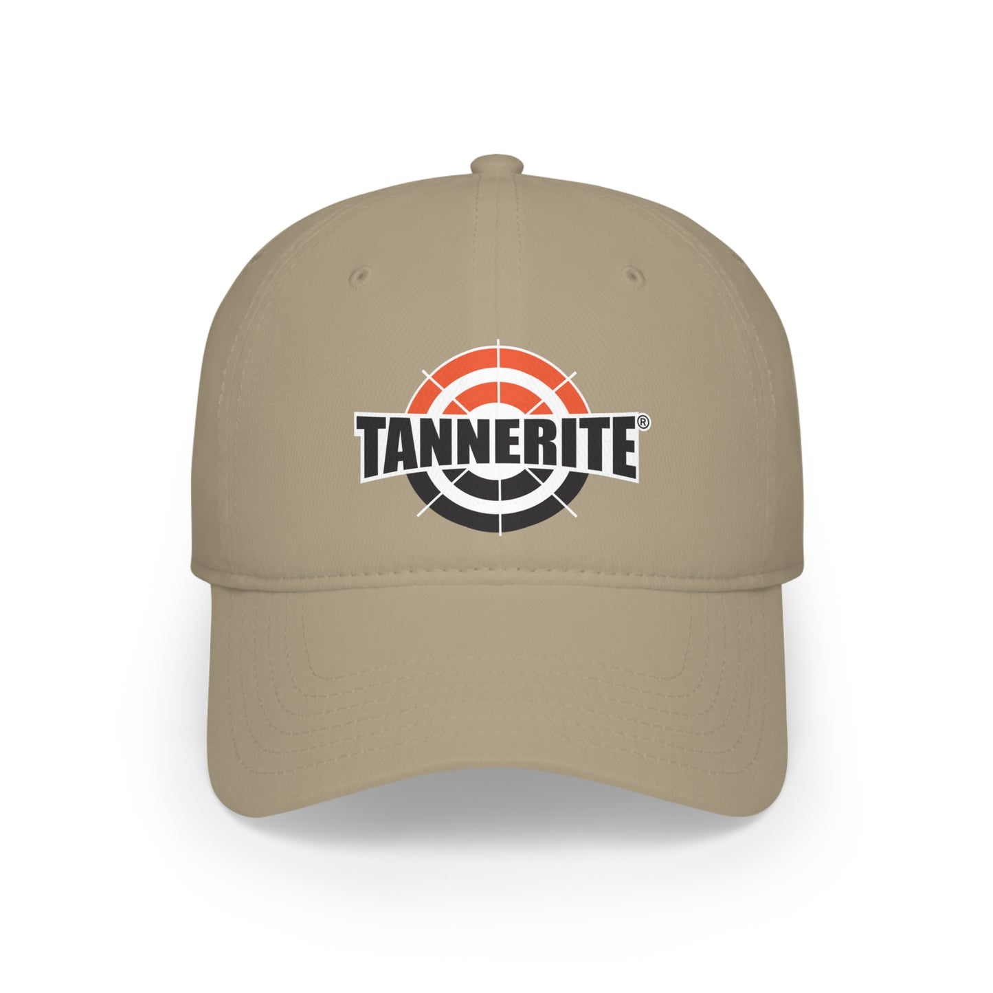 Low Profile Baseball Cap - Twill - Tannerite Logo - Khaki