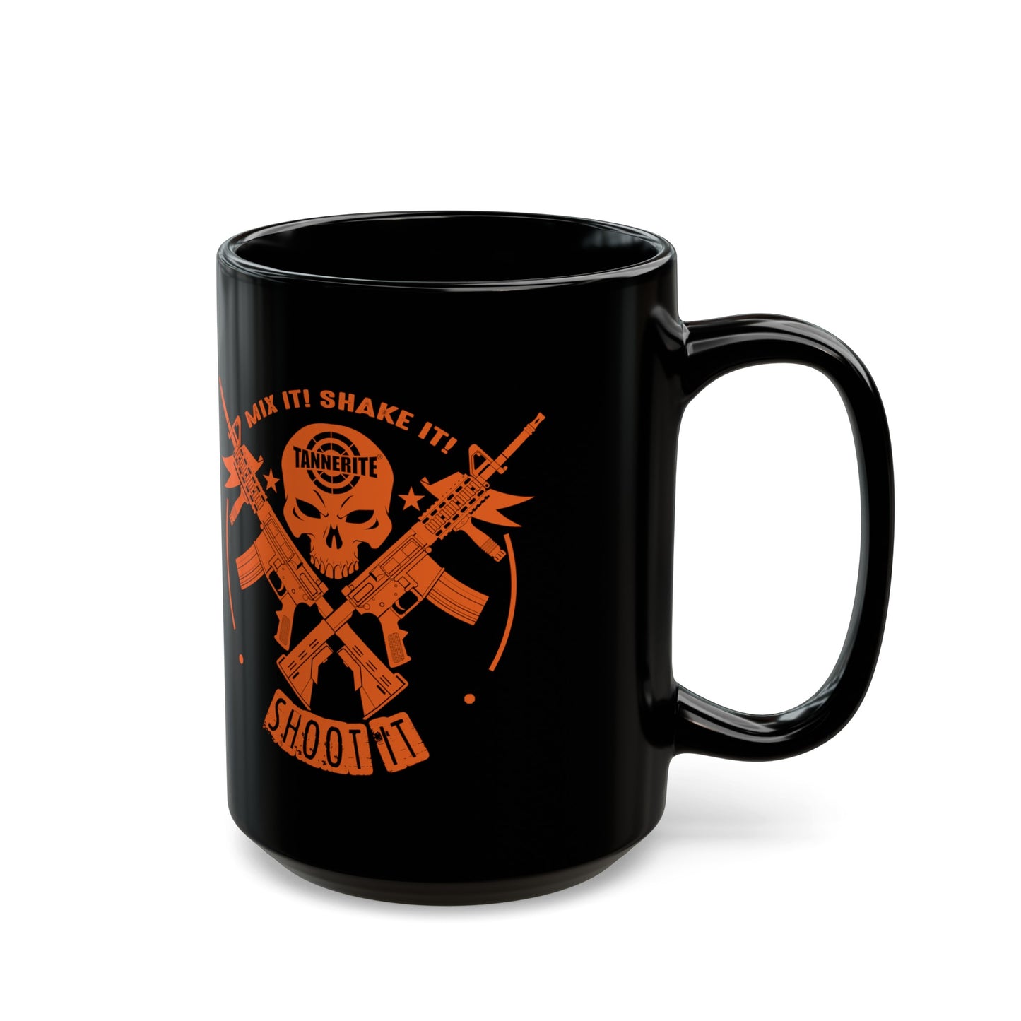 Black Tannerite Mug - Shoot it!