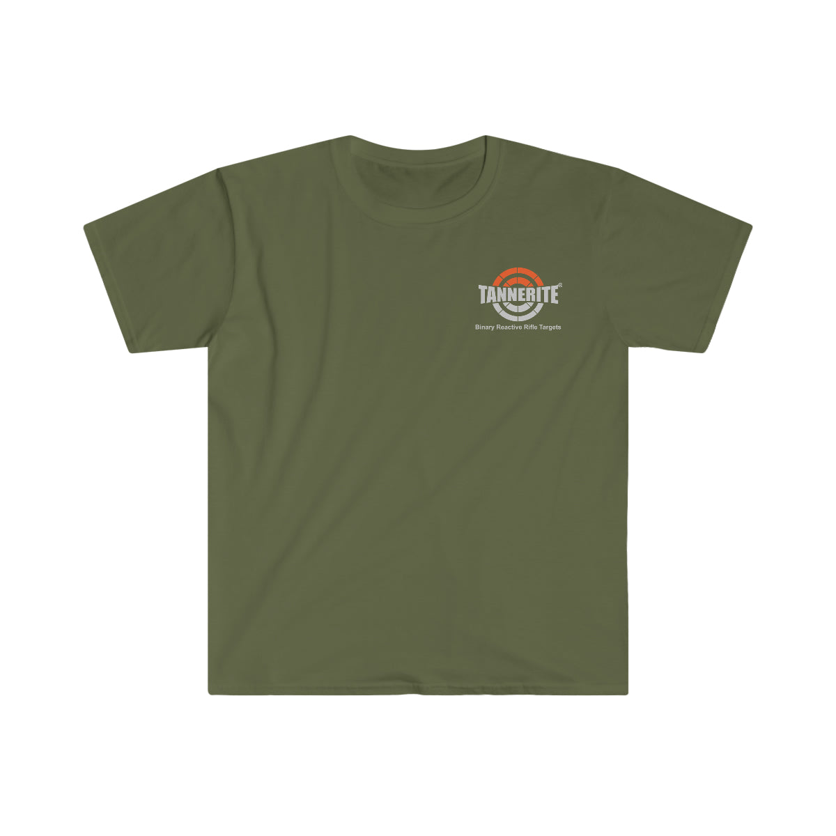 Tannerite® Sports LOGO Softstyle T-Shirt - Orange/Gray Logo