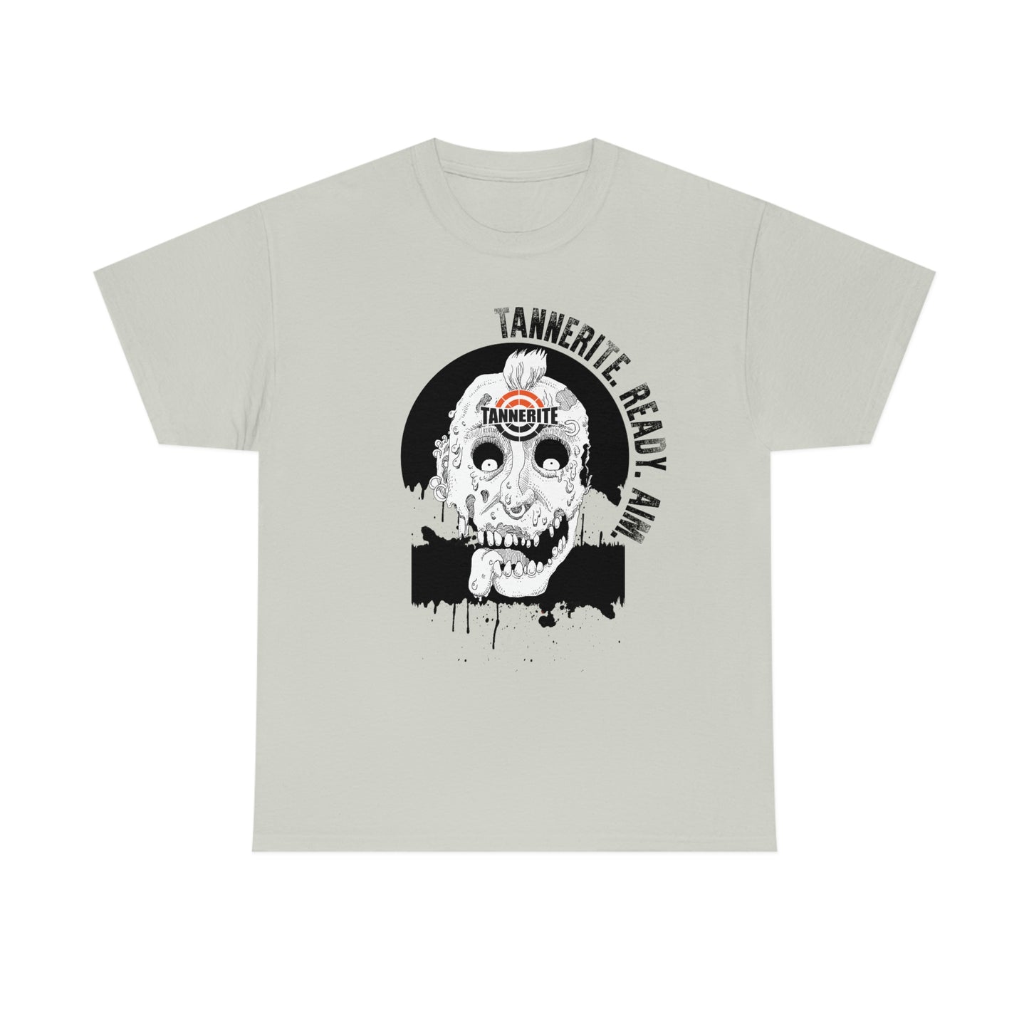 Tannerite ZOMBIE Target skull punk rock skull - are you ready?