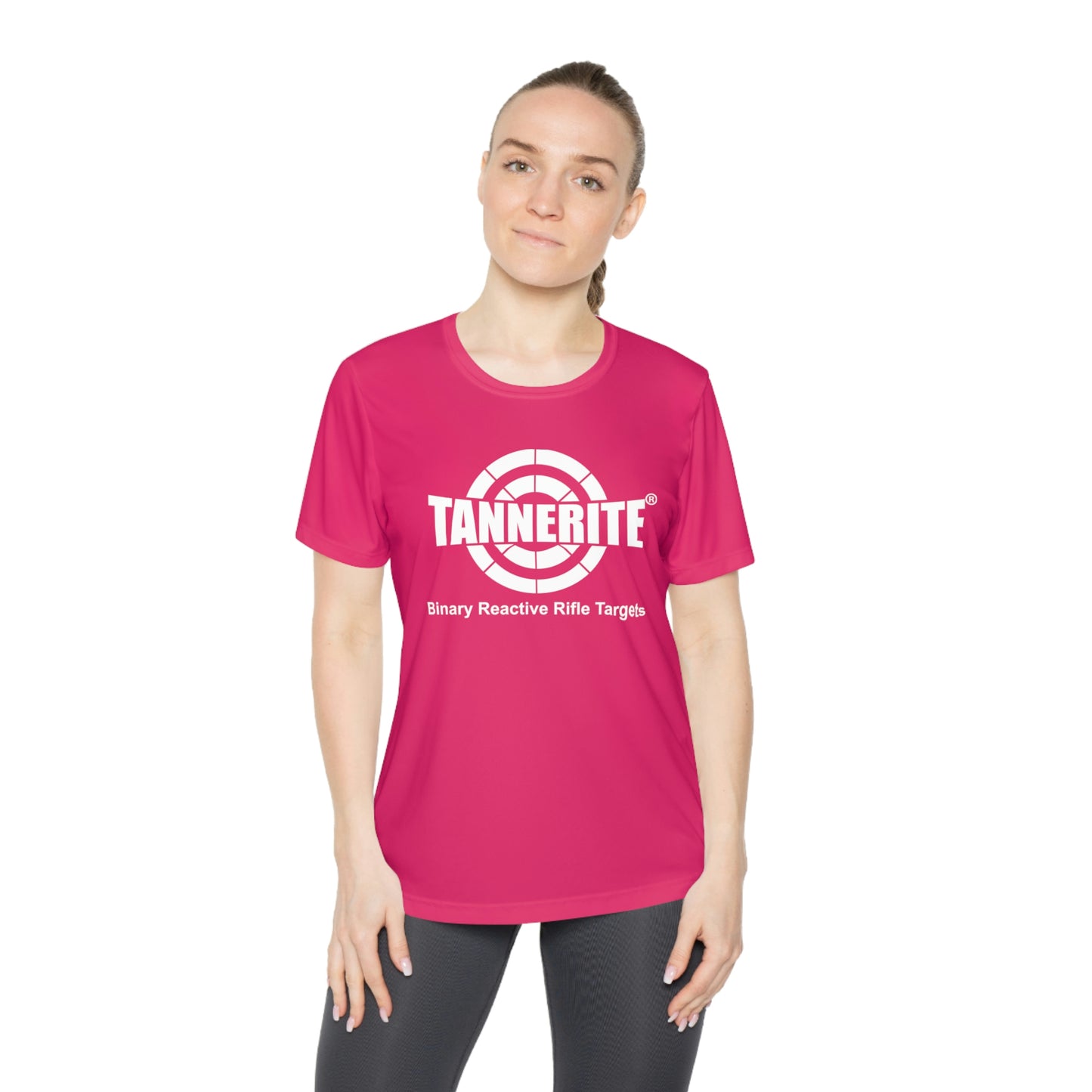 Tannerite® Logo Sports Fun with Color Ladies Competitor Tee