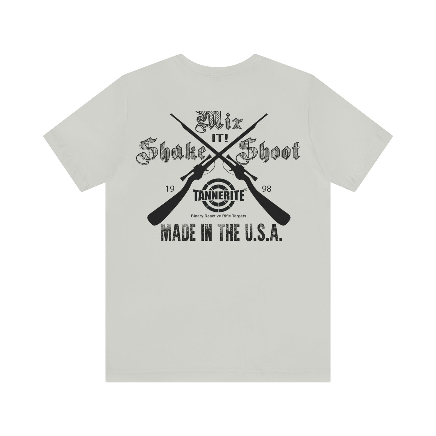 Tannerite® Mix Shake Shoot It - Unisex Jersey Short Sleeve Tee