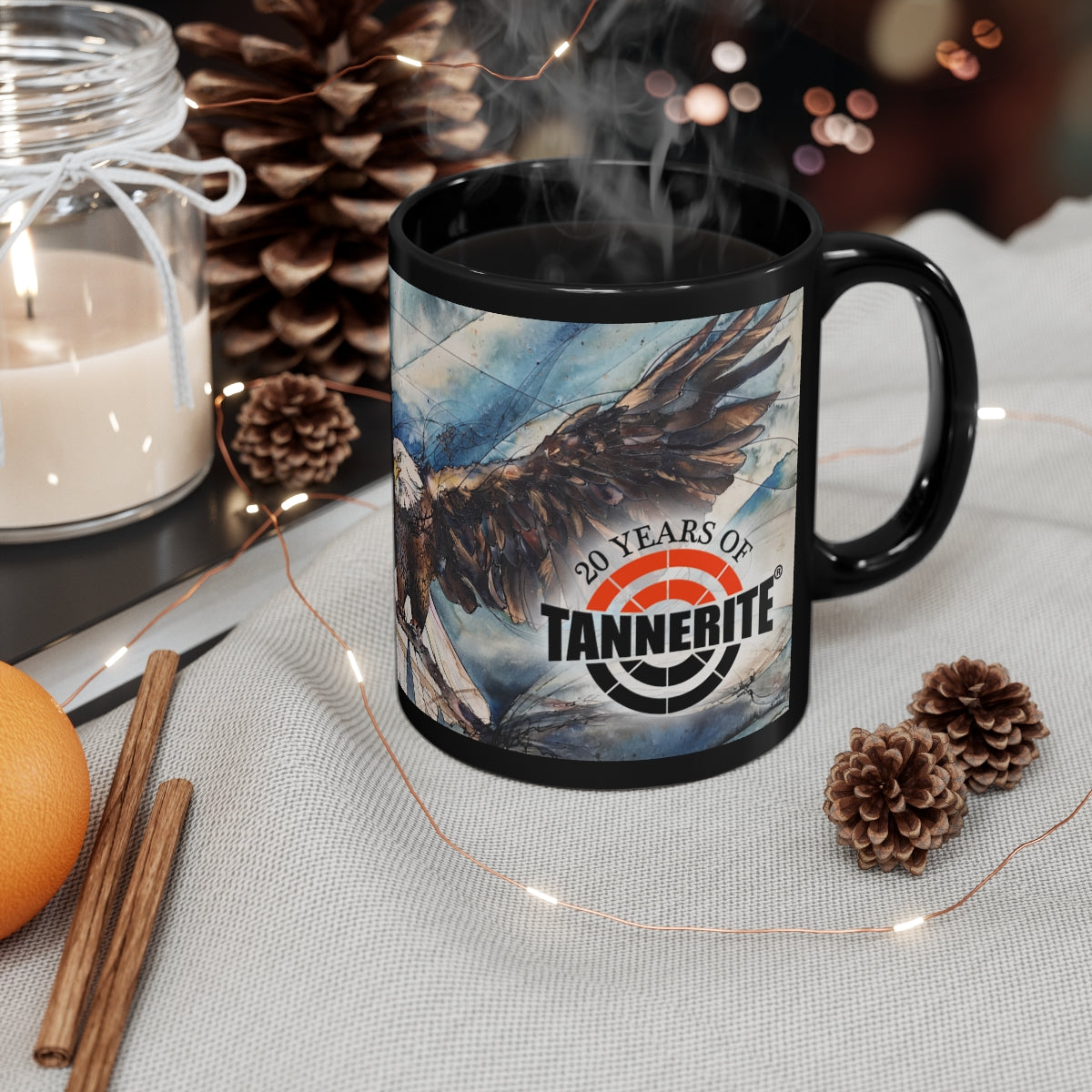 Tannerite® Home Made in the USA Bald Eagle Coffee Mug