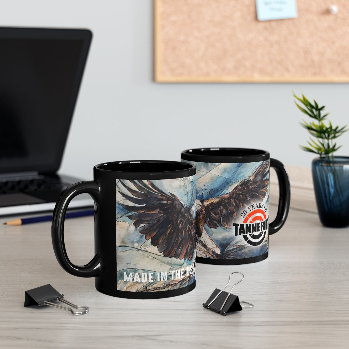 Tannerite® Home Made in the USA Bald Eagle Coffee Mug