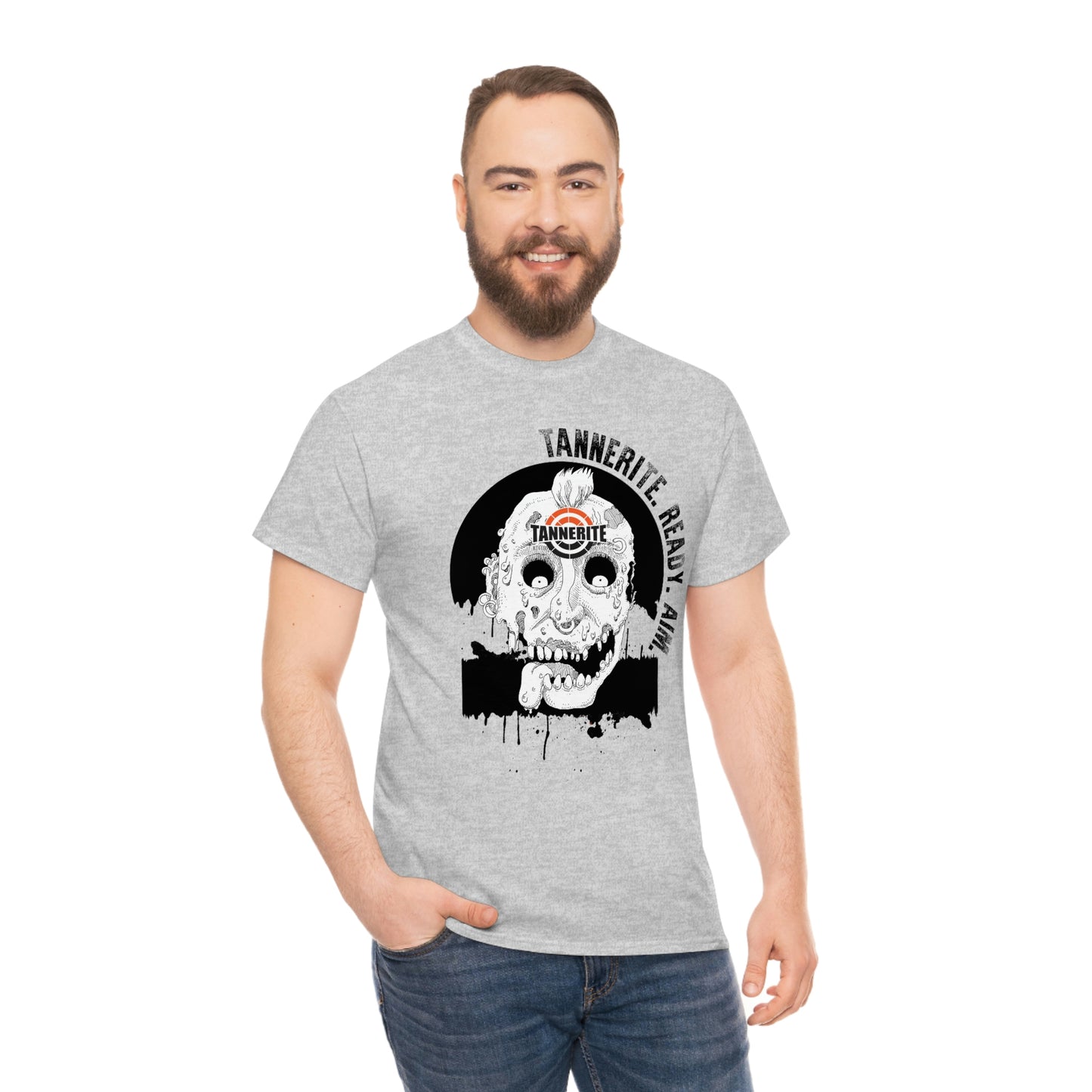 Tannerite ZOMBIE Target skull punk rock skull - are you ready?