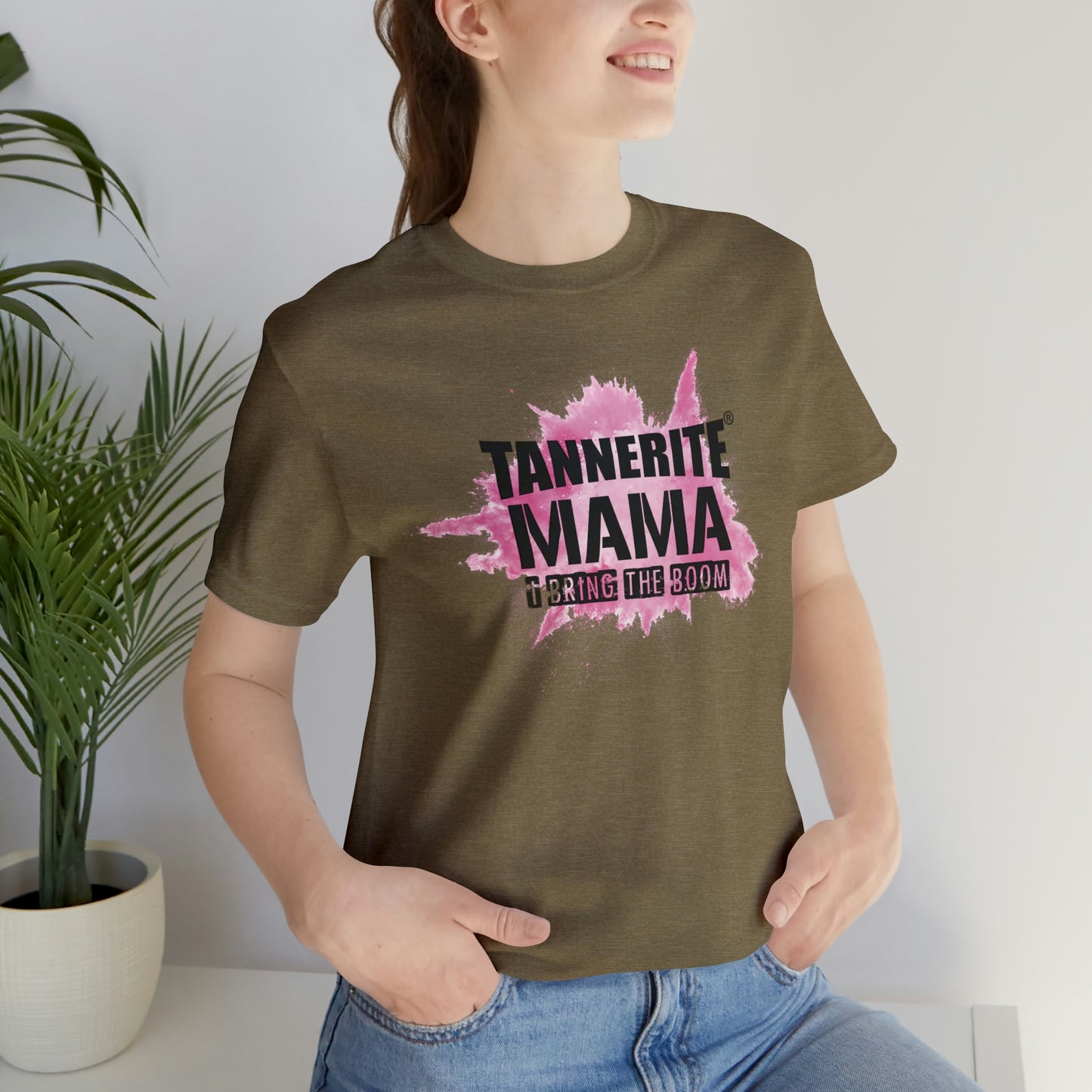 Tannerite® Mama - I bring the BOOM Jersey Short Sleeve Tee