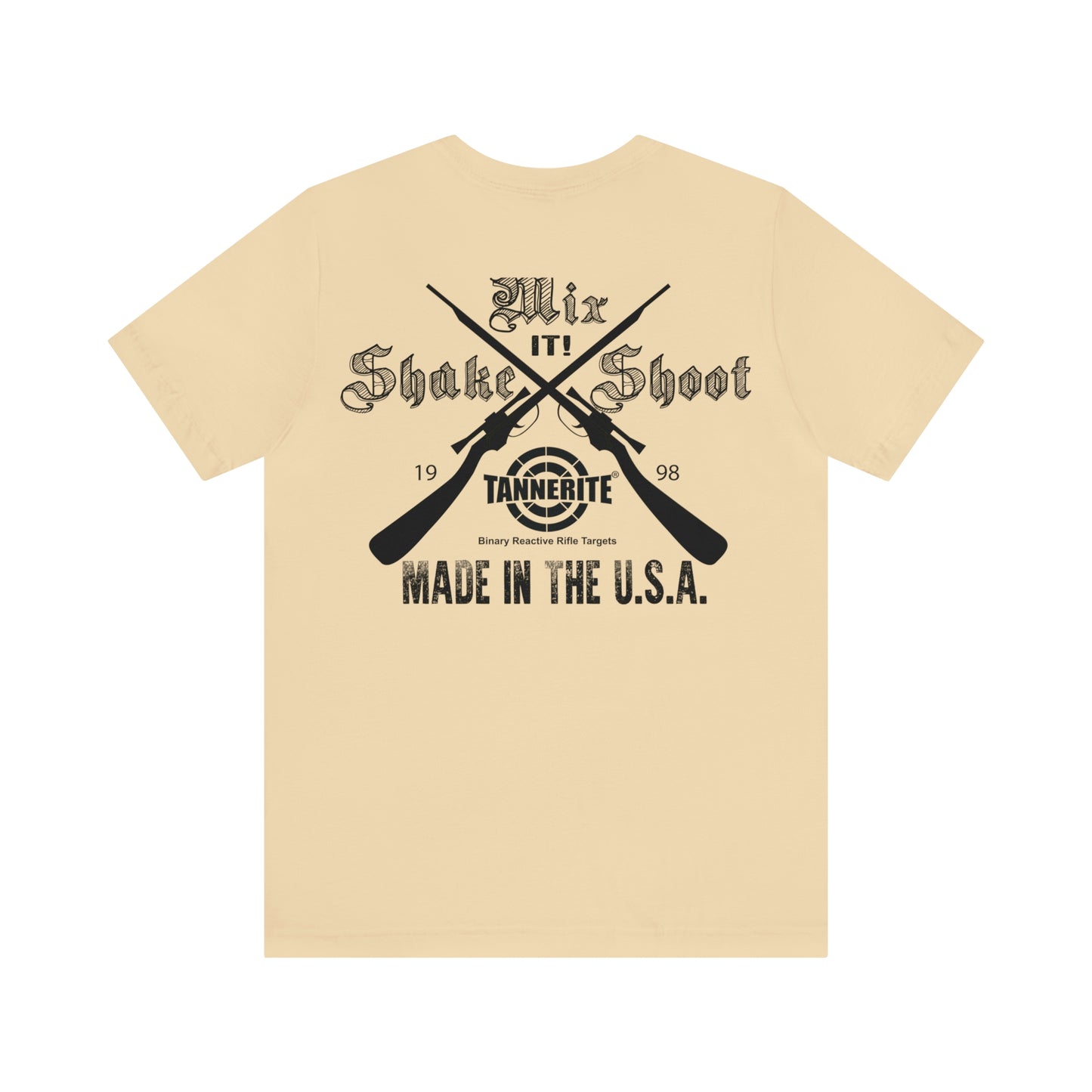 Tannerite® Mix Shake Shoot It - Unisex Jersey Short Sleeve Tee