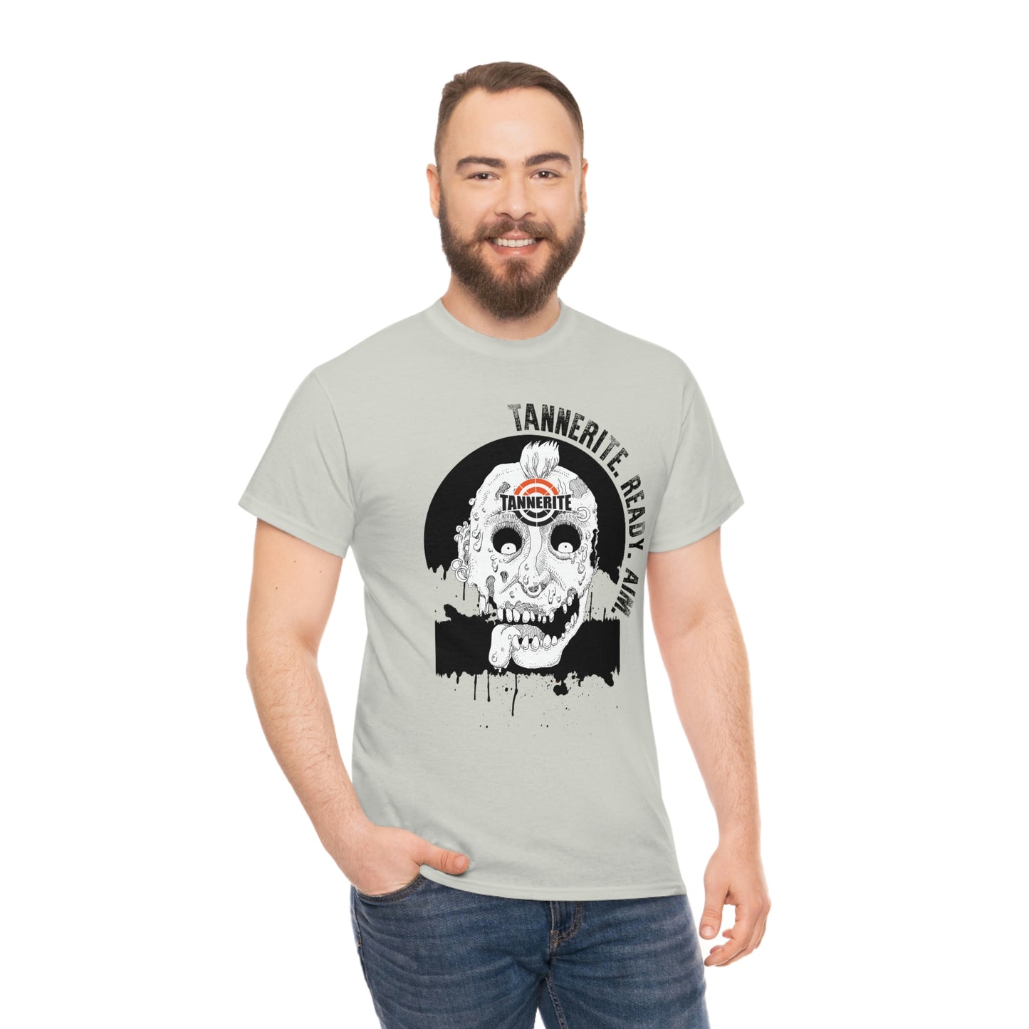Tannerite ZOMBIE Target skull punk rock skull - are you ready?
