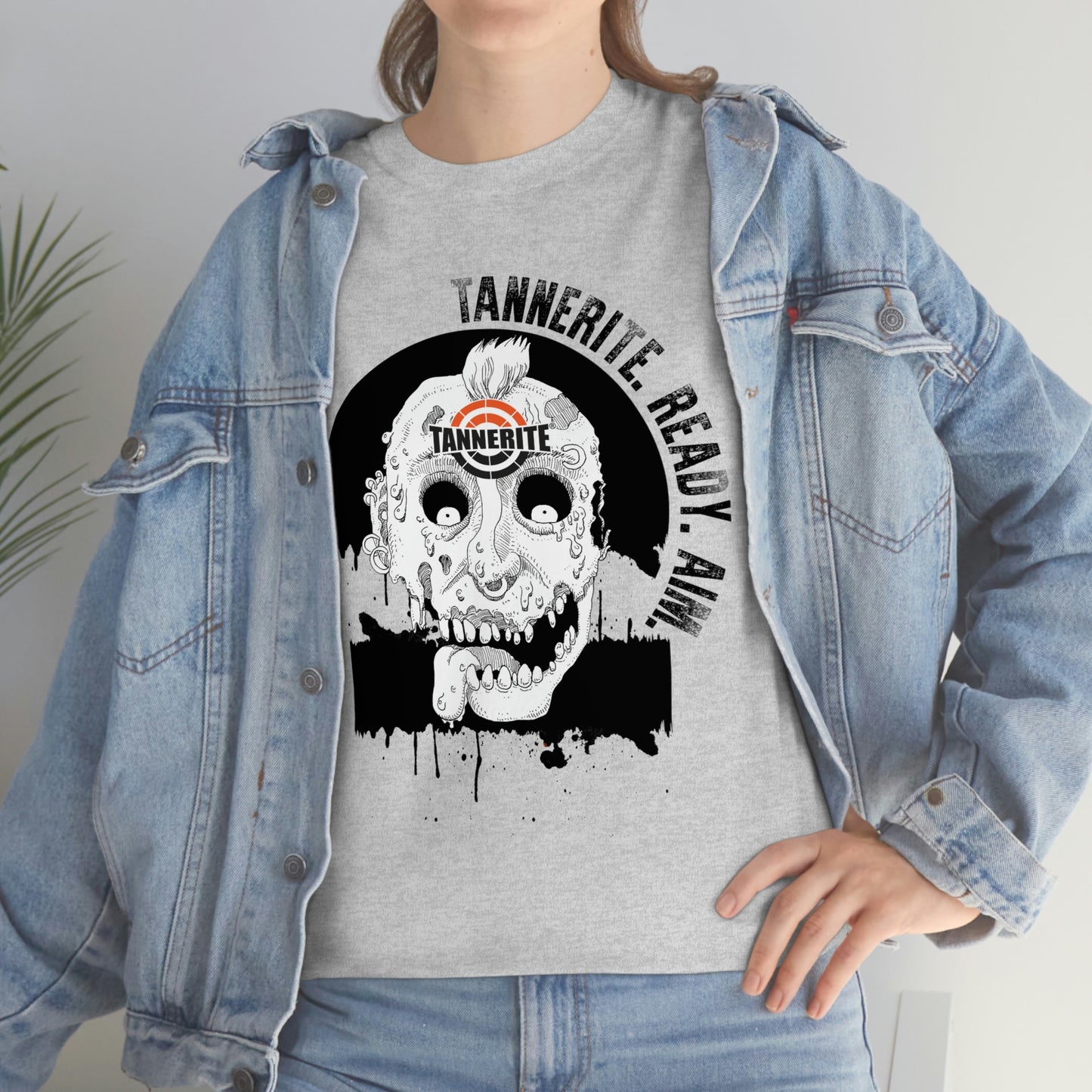 Tannerite ZOMBIE Target skull punk rock skull - are you ready?