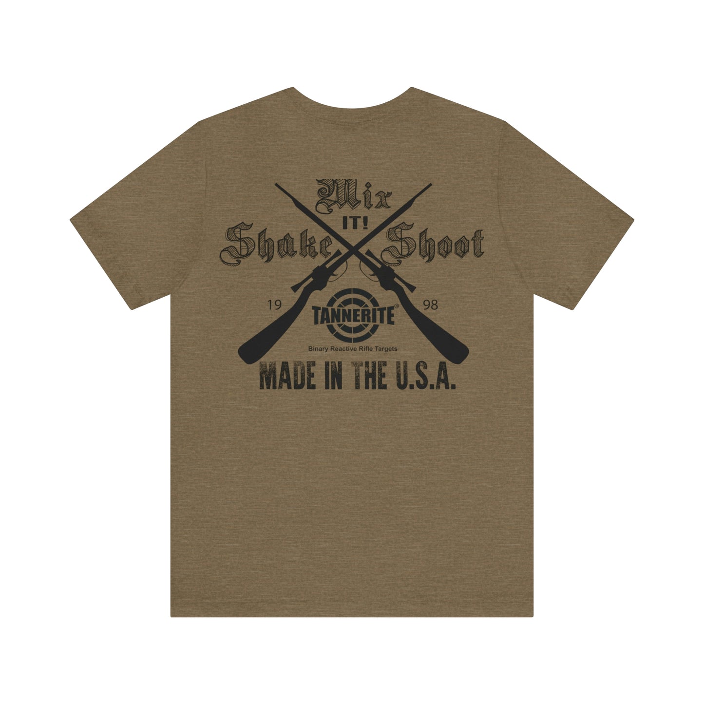 Tannerite® Mix Shake Shoot It - Unisex Jersey Short Sleeve Tee