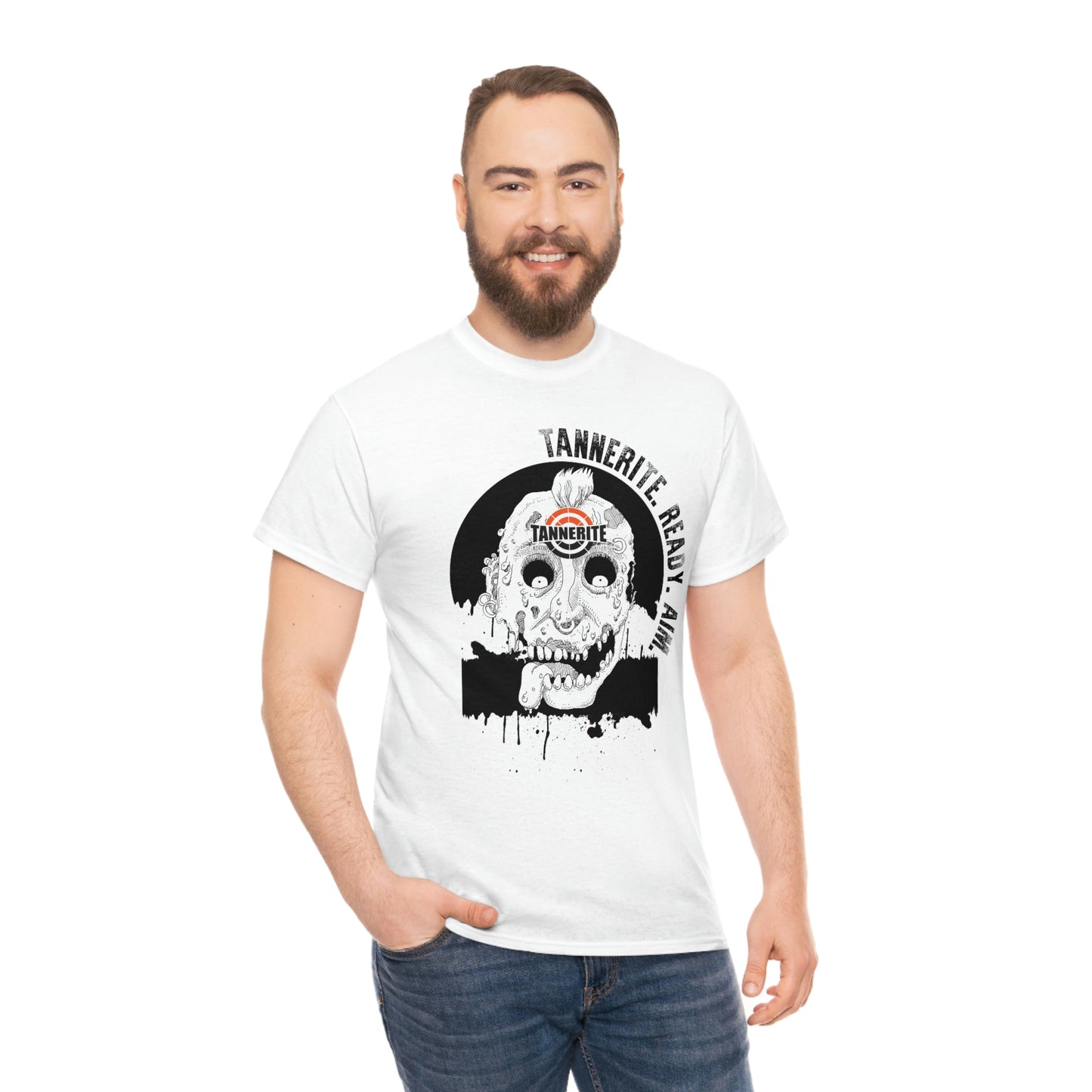 Tannerite ZOMBIE Target skull punk rock skull - are you ready?