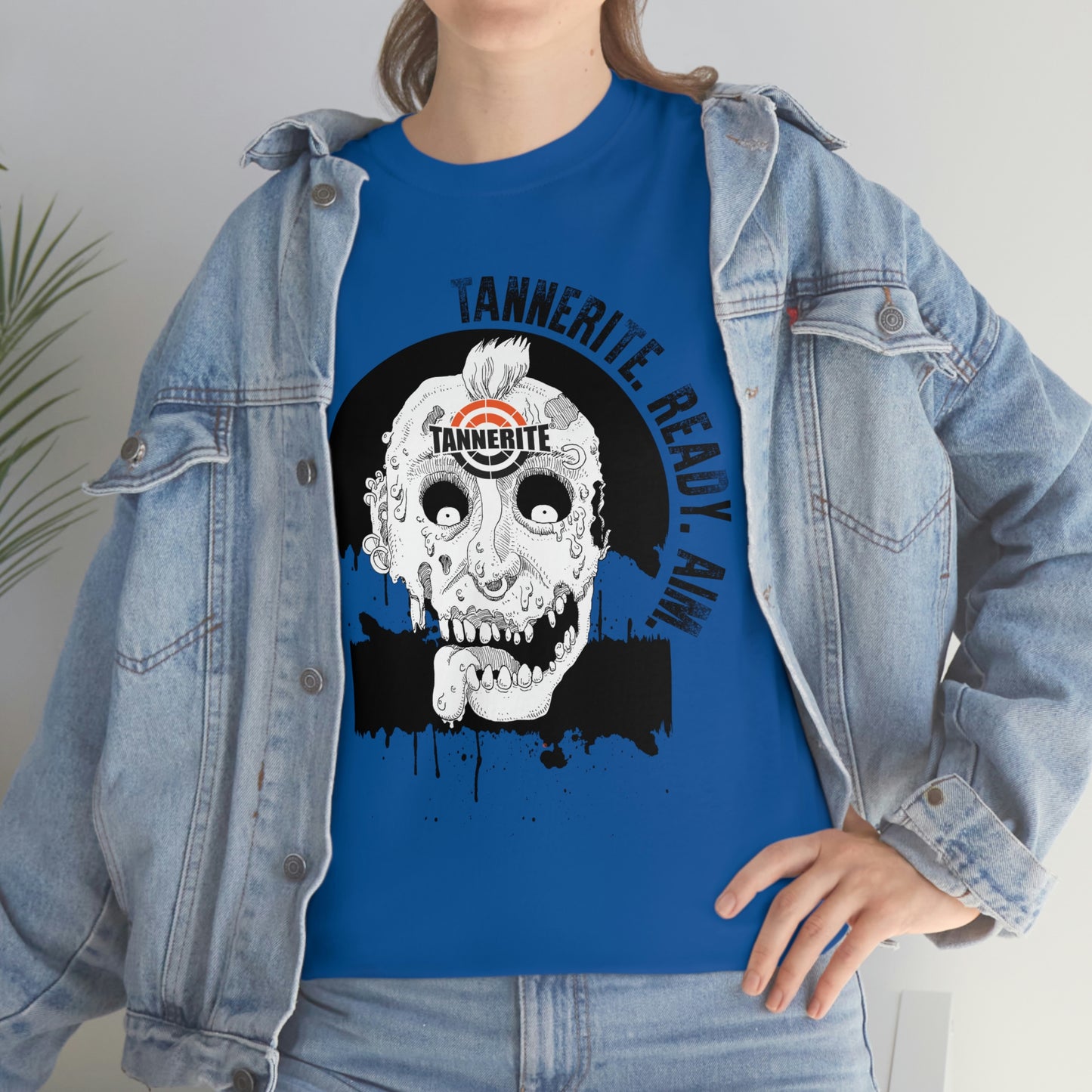 Tannerite ZOMBIE Target skull punk rock skull - are you ready?