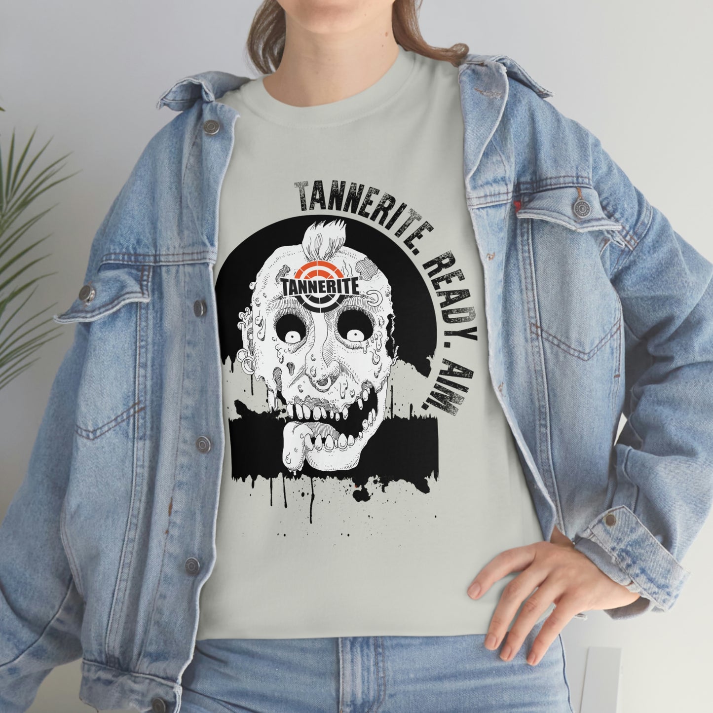 Tannerite ZOMBIE Target skull punk rock skull - are you ready?
