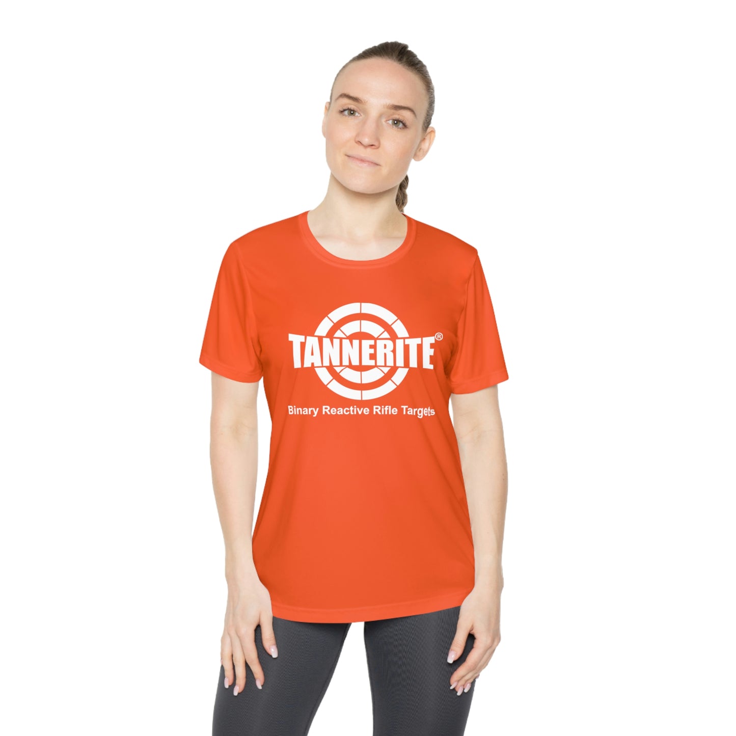Tannerite® Logo Sports Fun with Color Ladies Competitor Tee
