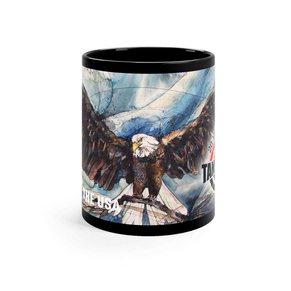 Tannerite® Home Made in the USA Bald Eagle Coffee Mug