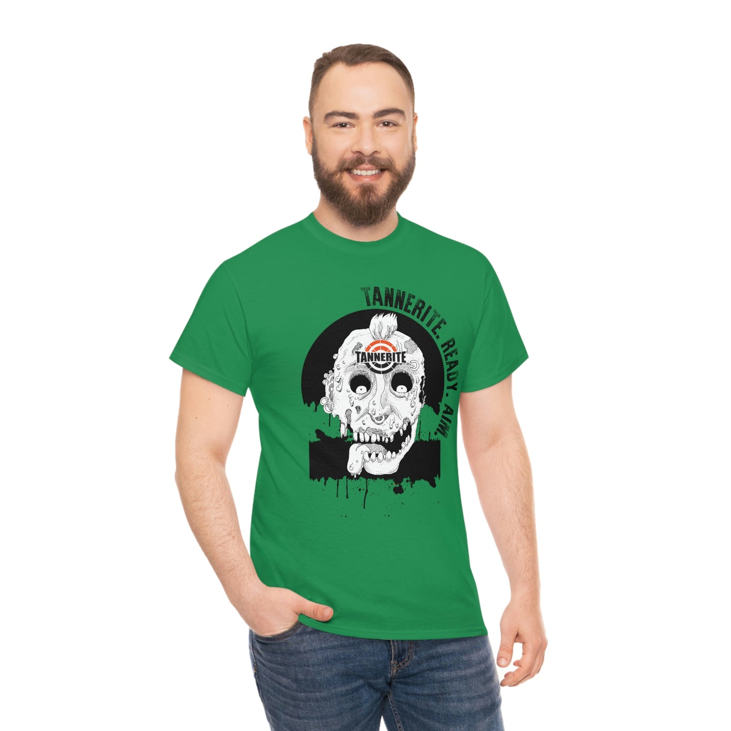 Tannerite ZOMBIE Target skull punk rock skull - are you ready?