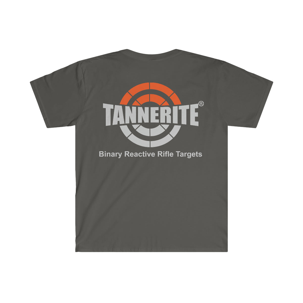 Tannerite® Sports LOGO Softstyle T-Shirt - Orange/Gray Logo