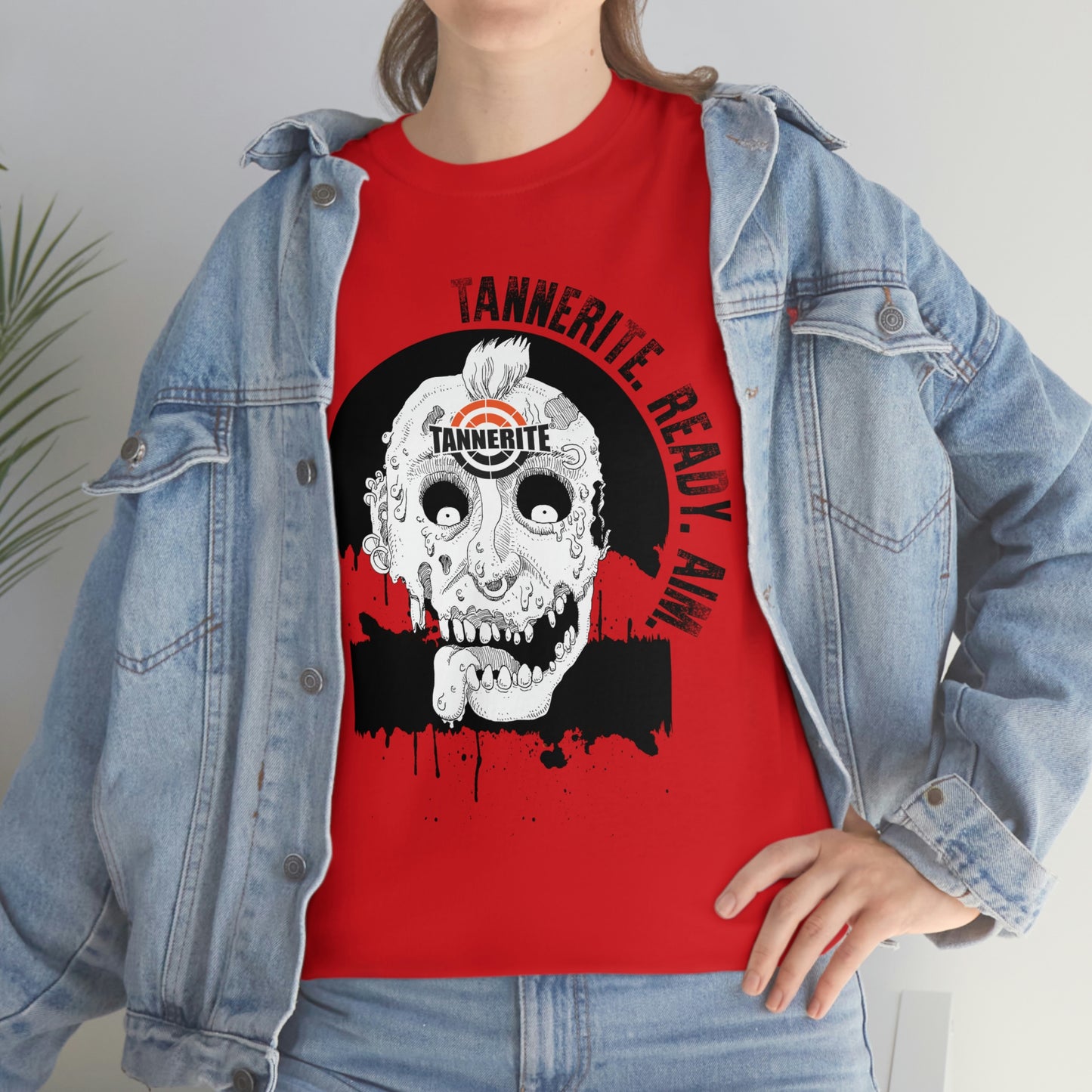 Tannerite ZOMBIE Target skull punk rock skull - are you ready?
