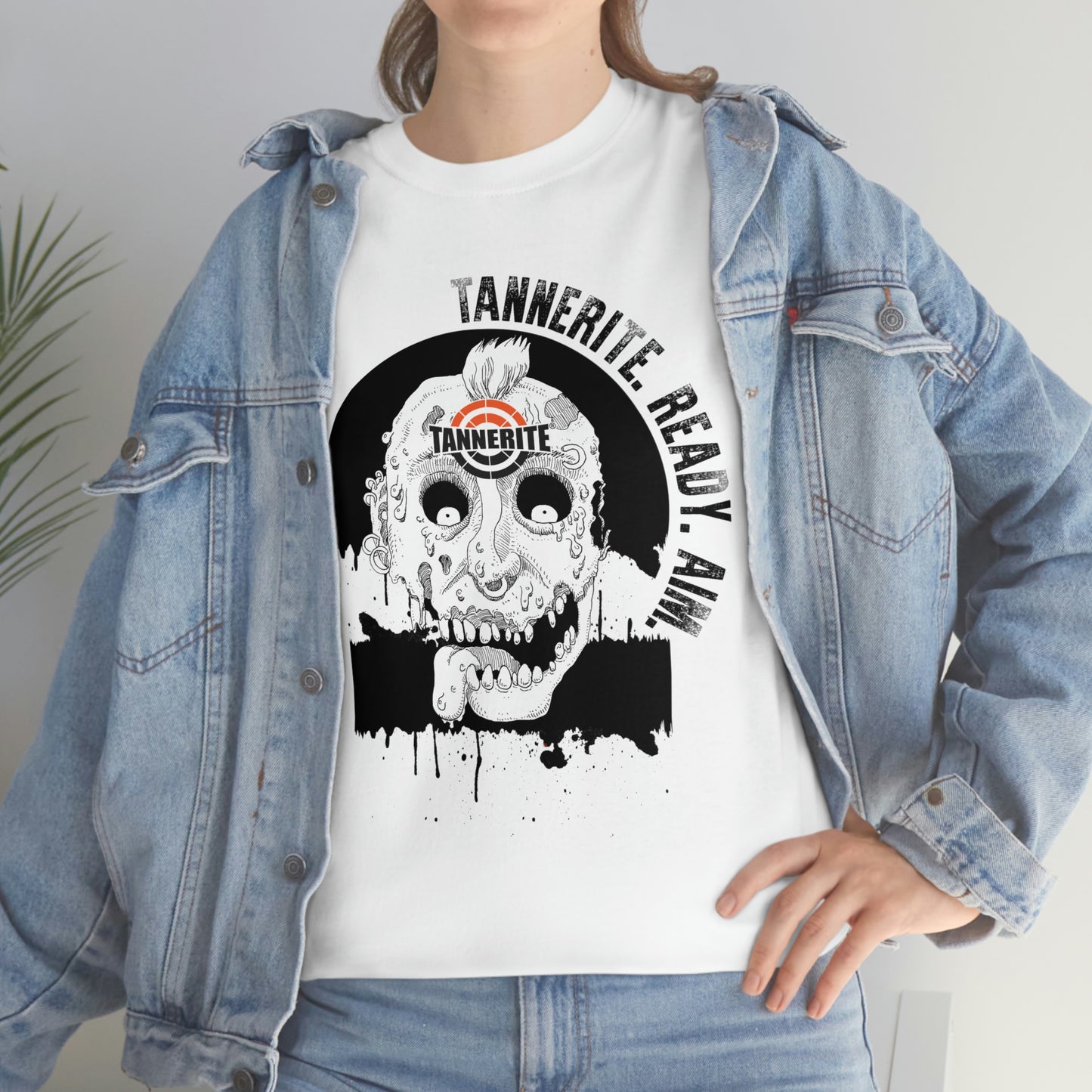 Tannerite ZOMBIE Target skull punk rock skull - are you ready?