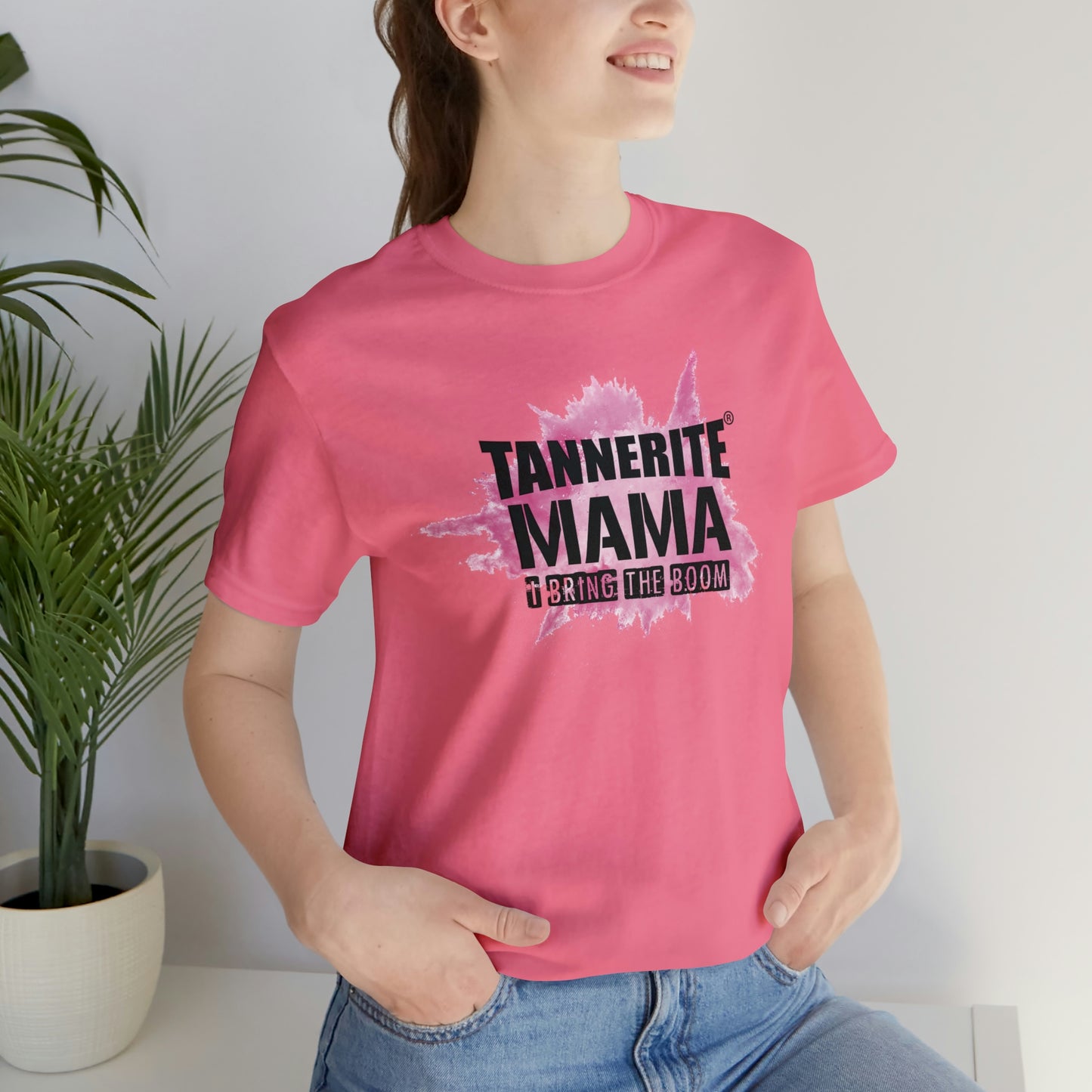 Tannerite® Mama - I bring the BOOM Jersey Short Sleeve Tee