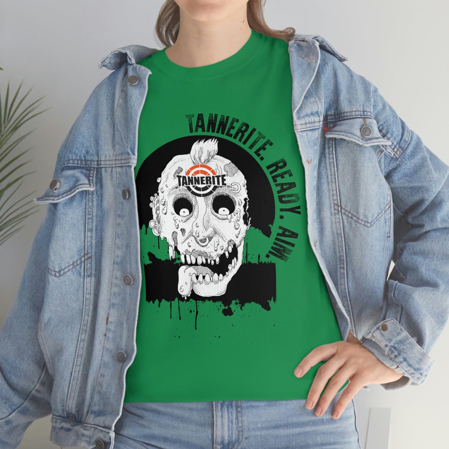 Tannerite ZOMBIE Target skull punk rock skull - are you ready?