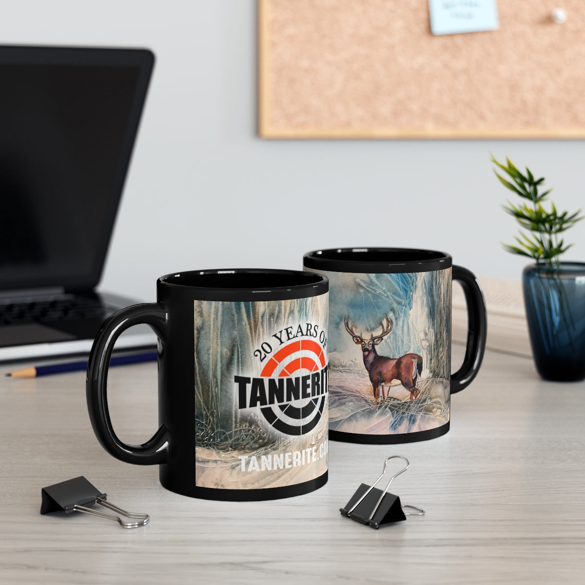 Tannerite® Home Stag in the Winter Forest Hunter's Coffee Mug