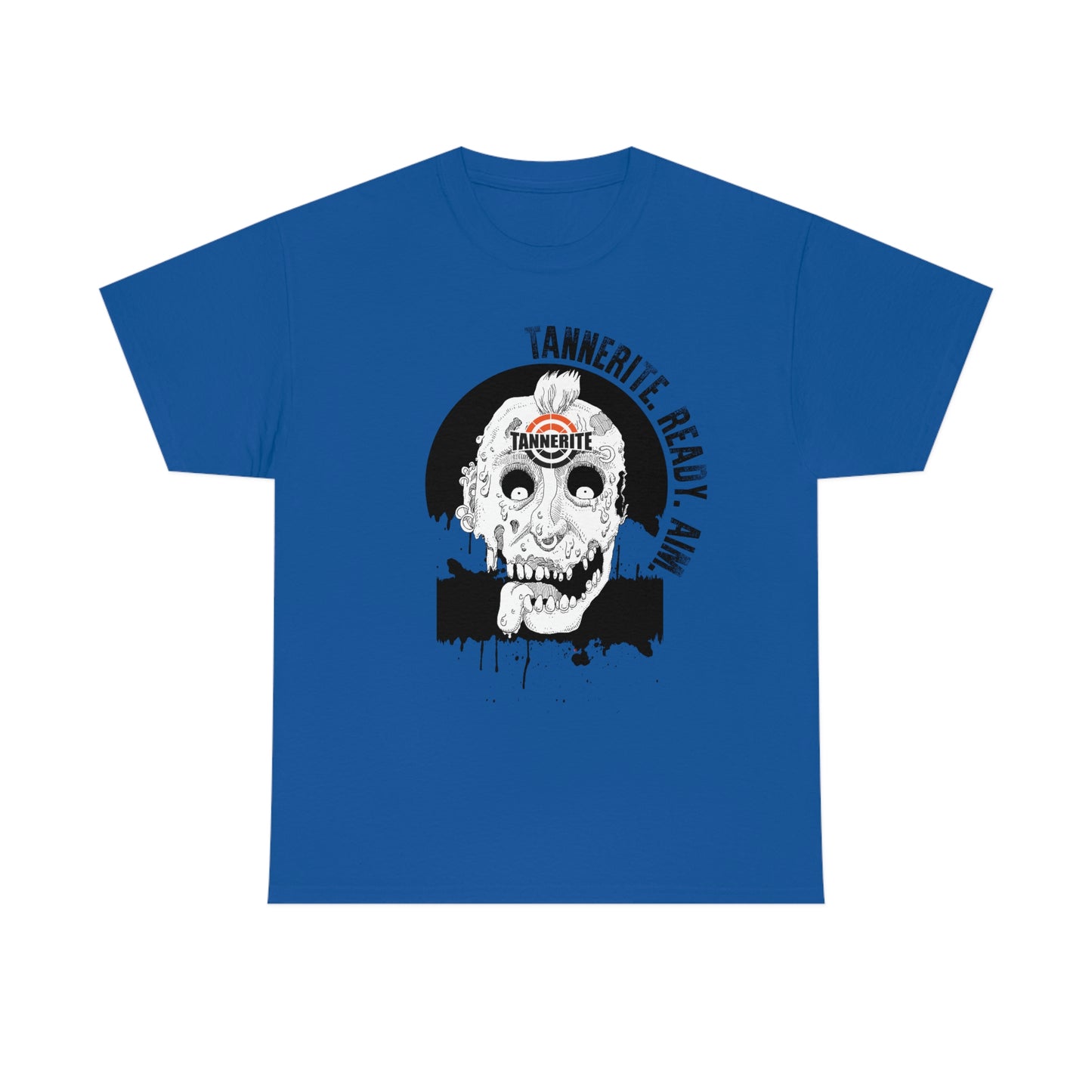 Tannerite ZOMBIE Target skull punk rock skull - are you ready?