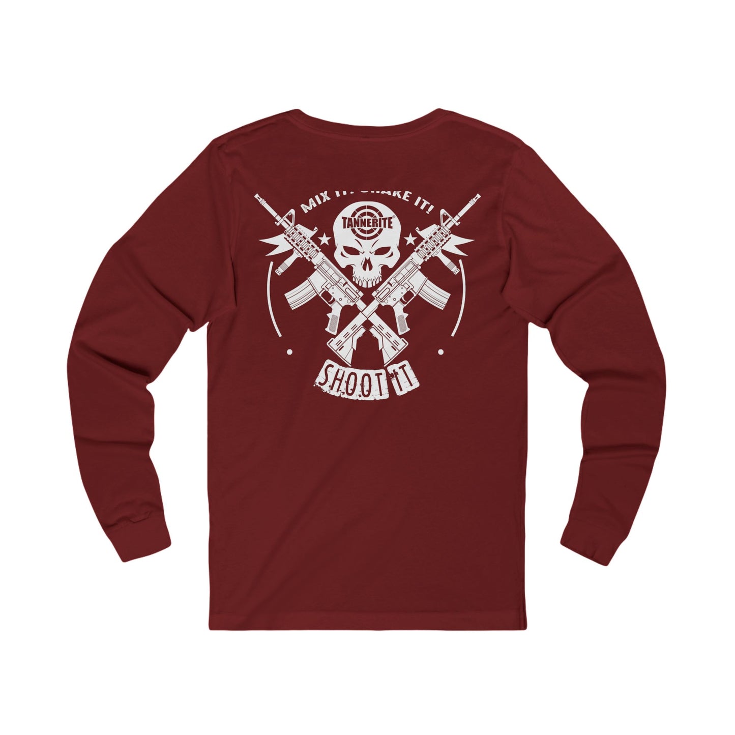 Tannerite® Skull Mix it Shake it Shoot It! Long Sleeve Tshirt