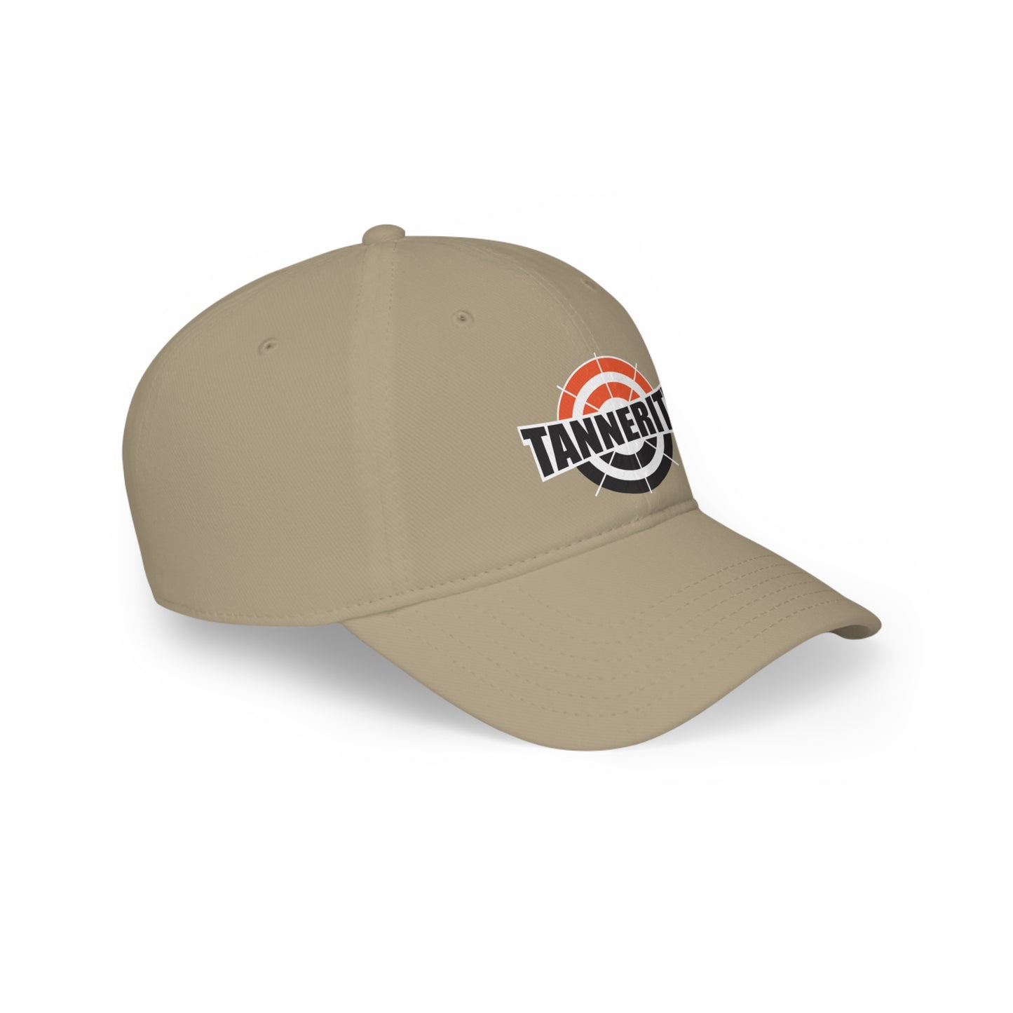 Low Profile Baseball Cap - Twill - Tannerite Logo - Khaki