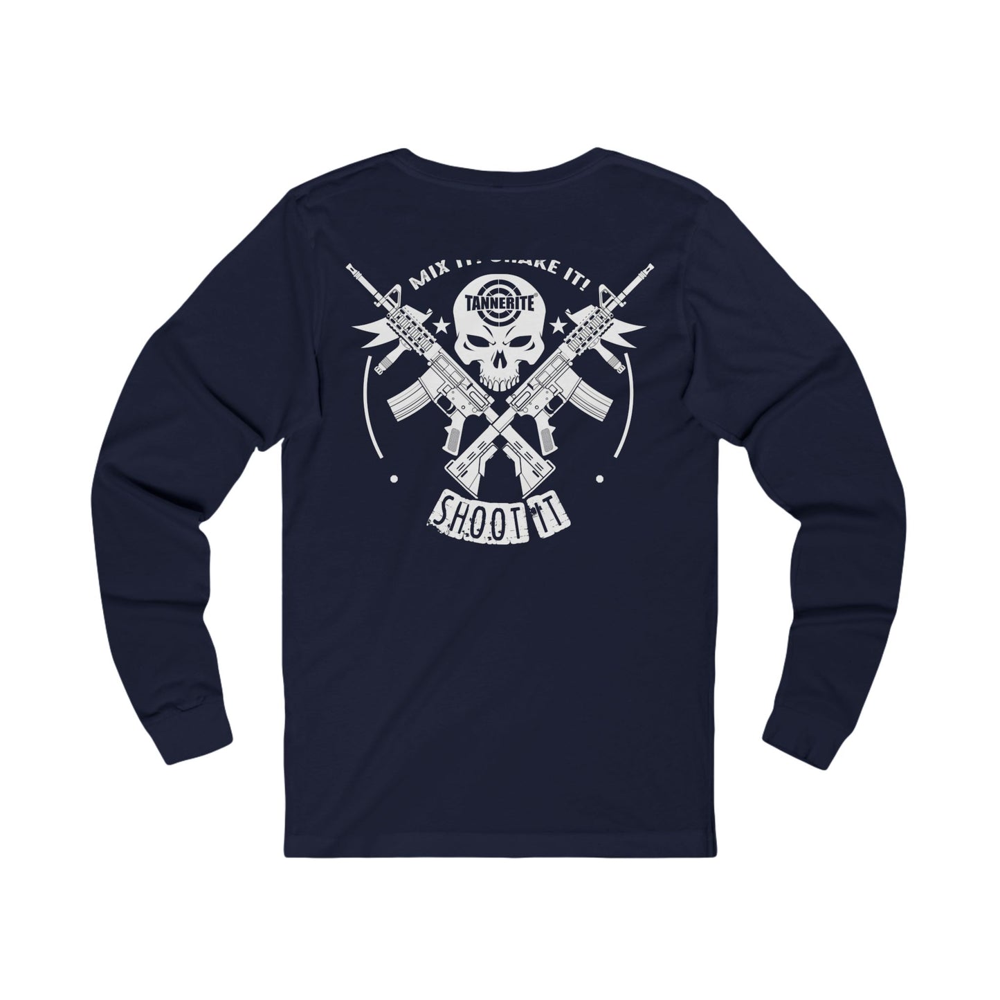 Tannerite® Skull Mix it Shake it Shoot It! Long Sleeve Tshirt