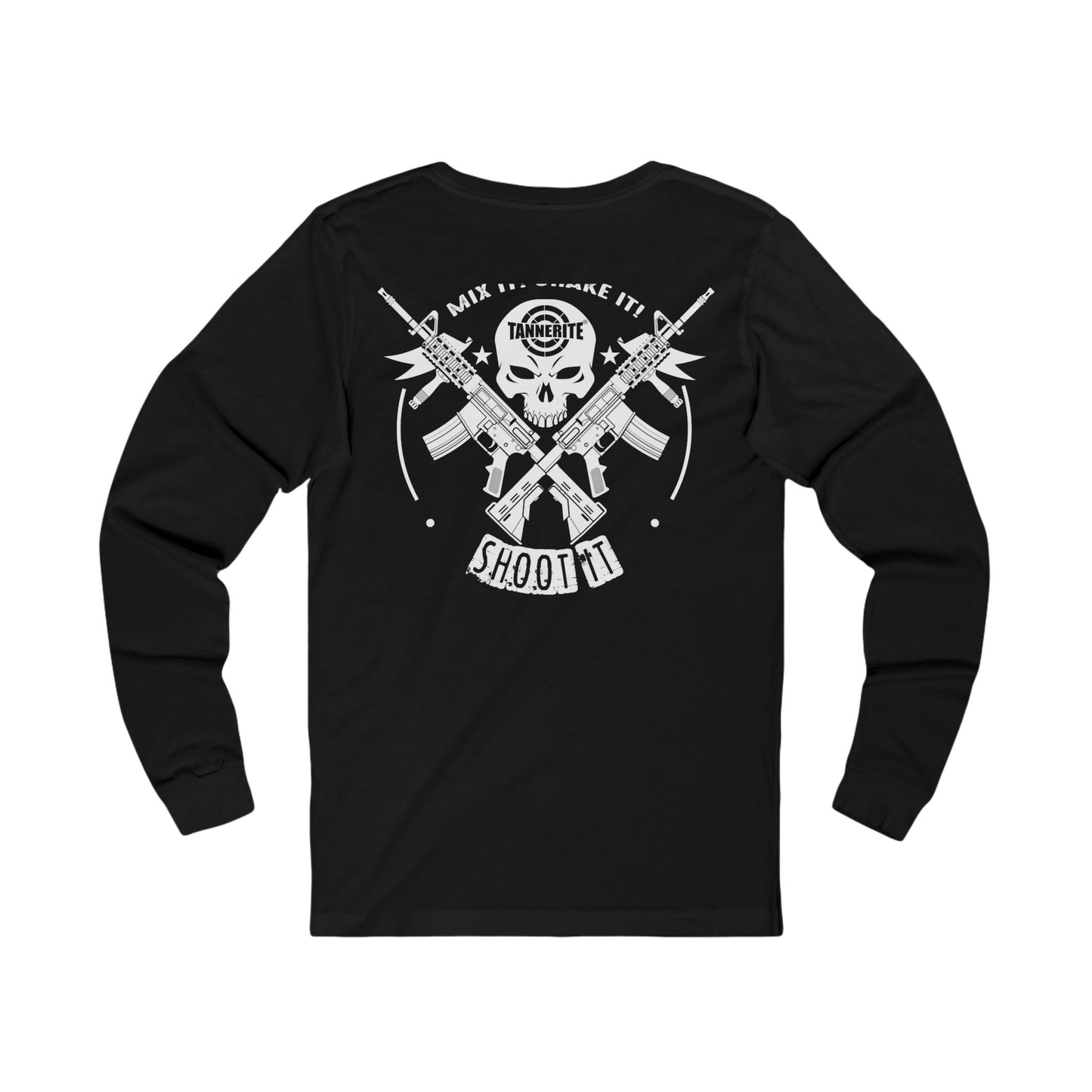 Tannerite® Skull Mix it Shake it Shoot It! Long Sleeve Tshirt