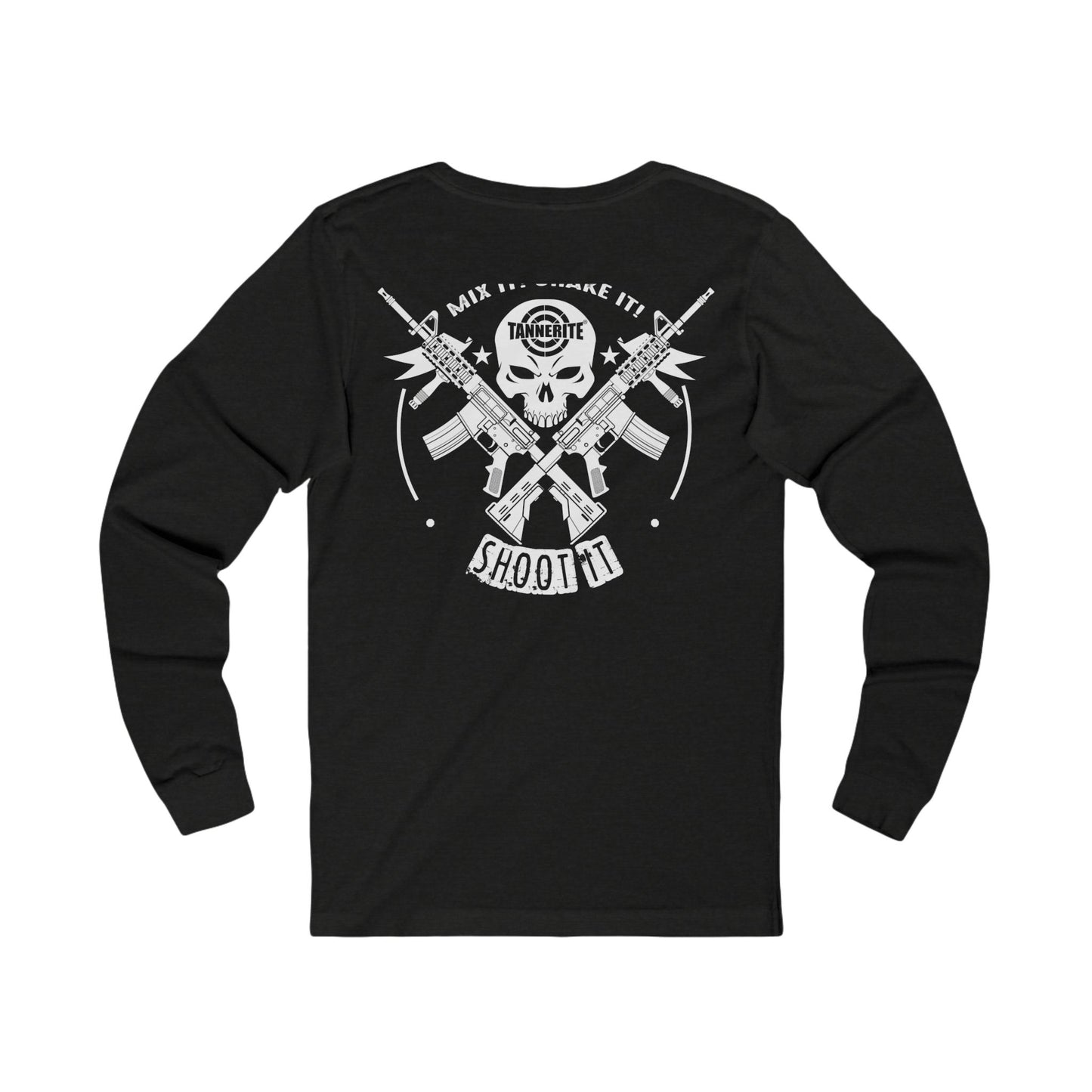 Tannerite® Skull Mix it Shake it Shoot It! Long Sleeve Tshirt