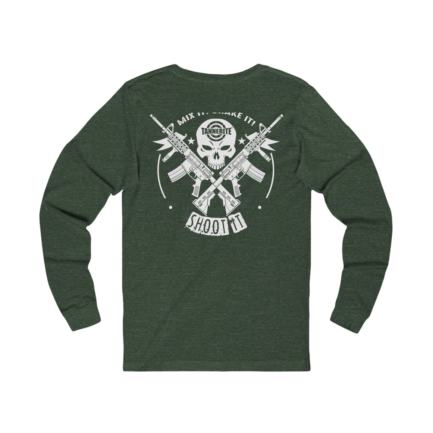 Tannerite® Skull Mix it Shake it Shoot It! Long Sleeve Tshirt
