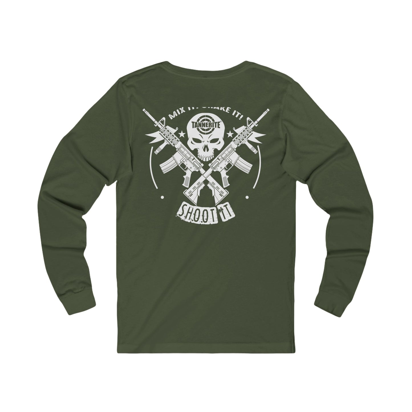 Tannerite® Skull Mix it Shake it Shoot It! Long Sleeve Tshirt