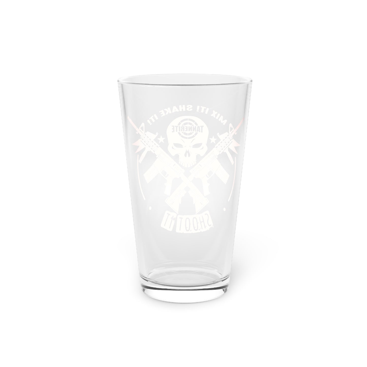 Tannerite® Skull Logo - Pint Glass, 16oz