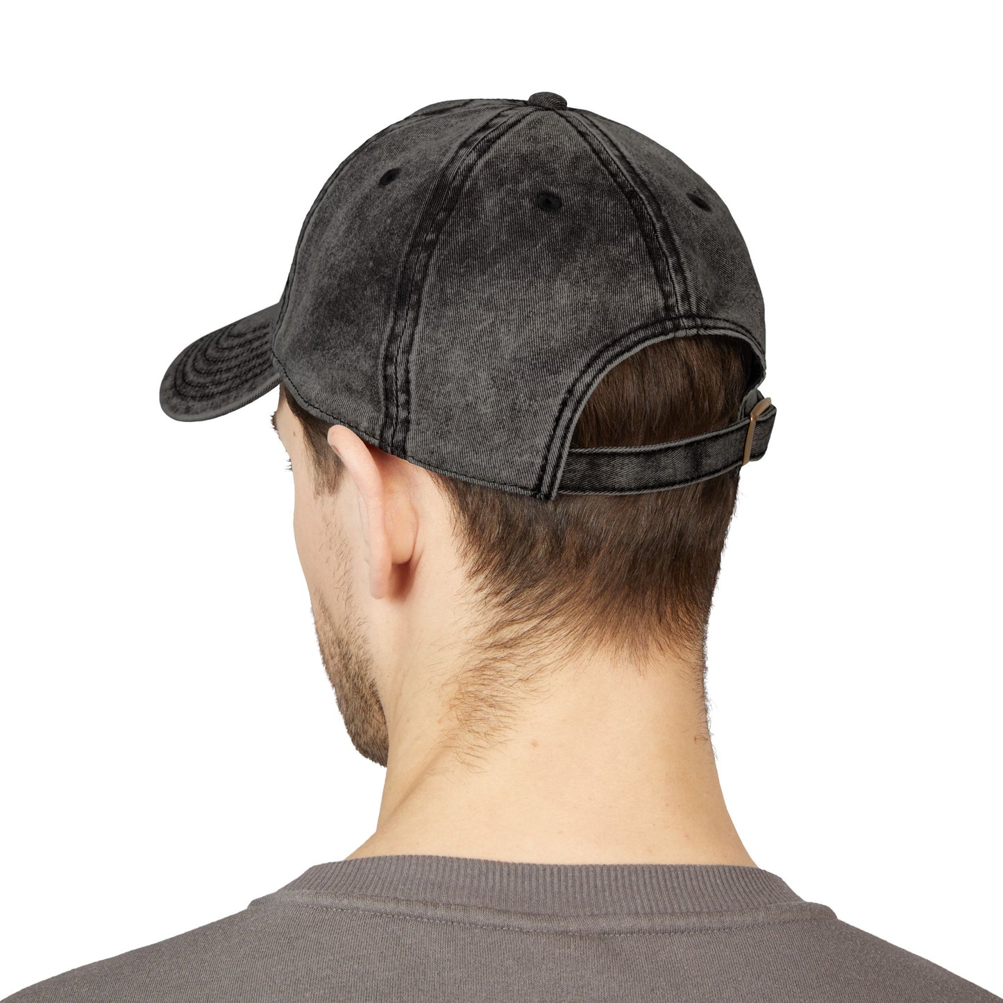 Vintage Embroidered Cap — "TANNERITE" Distressed Logo Dad Hat