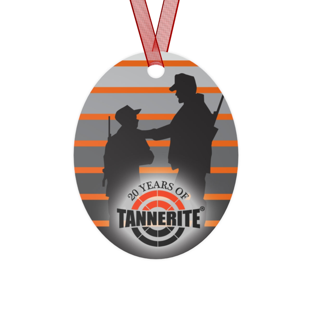 This Is Tannerite® - Father and Son Hunting Metal Ornament