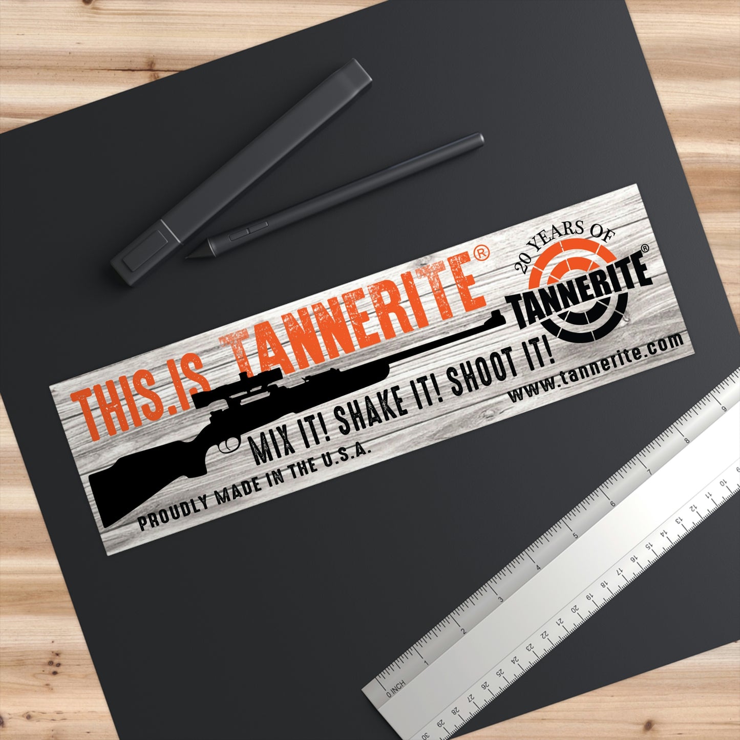 Tannerite® Rifle Logo Bumper Sticker