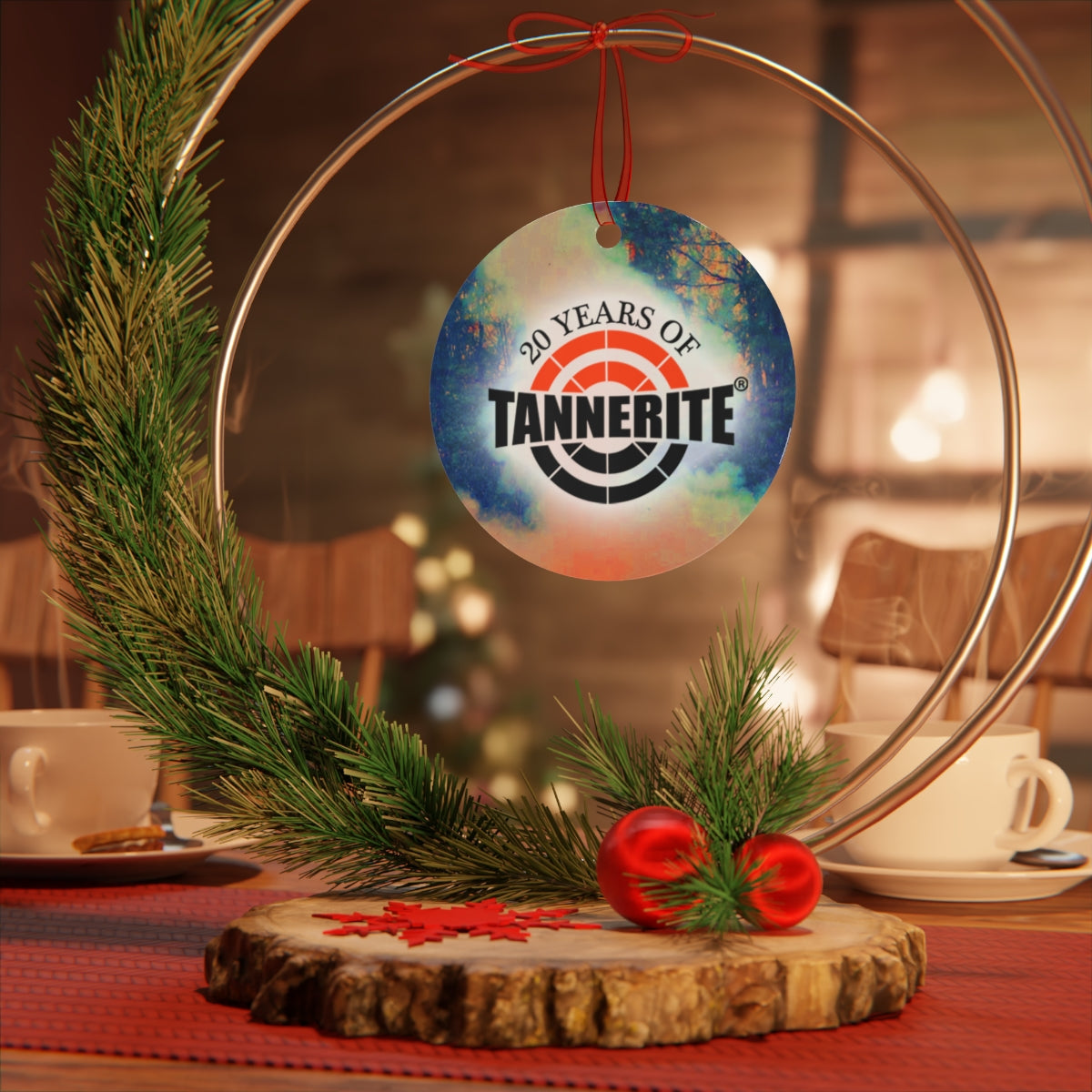 Tannerite® Boom Metal Ornament