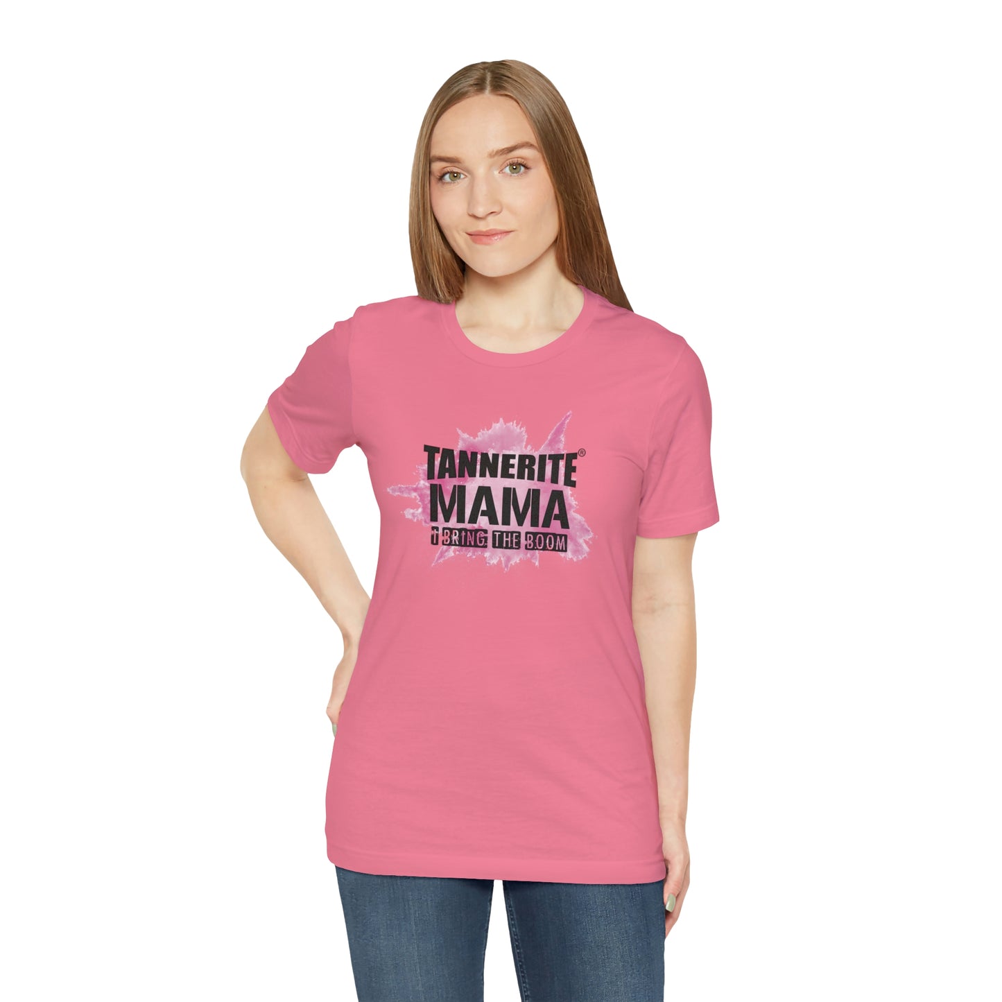 Tannerite® Mama - I bring the BOOM Jersey Short Sleeve Tee