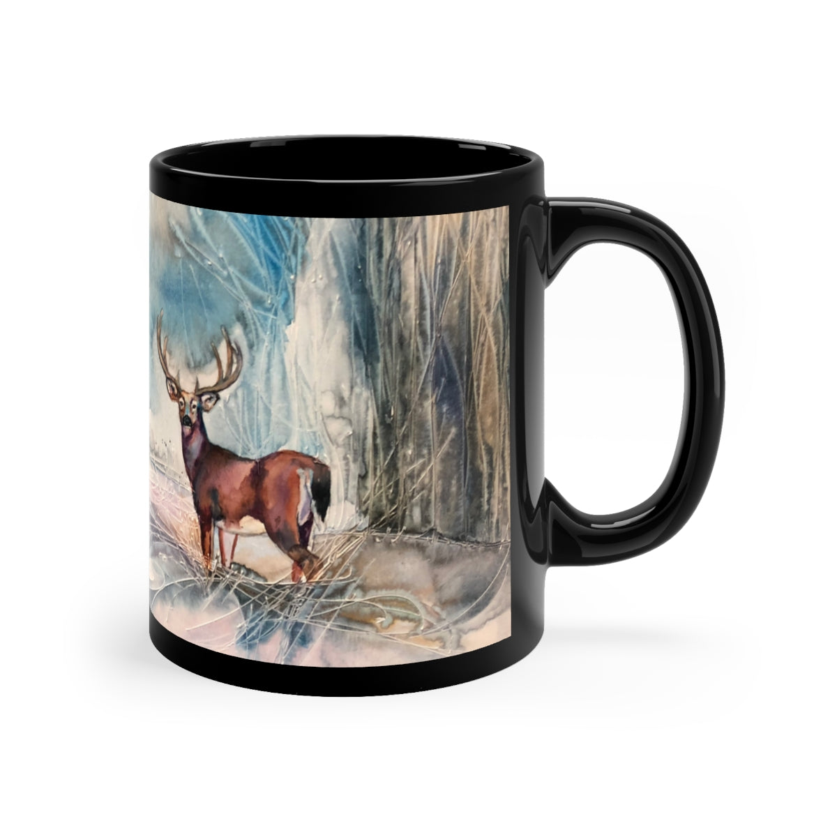 Tannerite® Home Stag in the Winter Forest Hunter's Coffee Mug