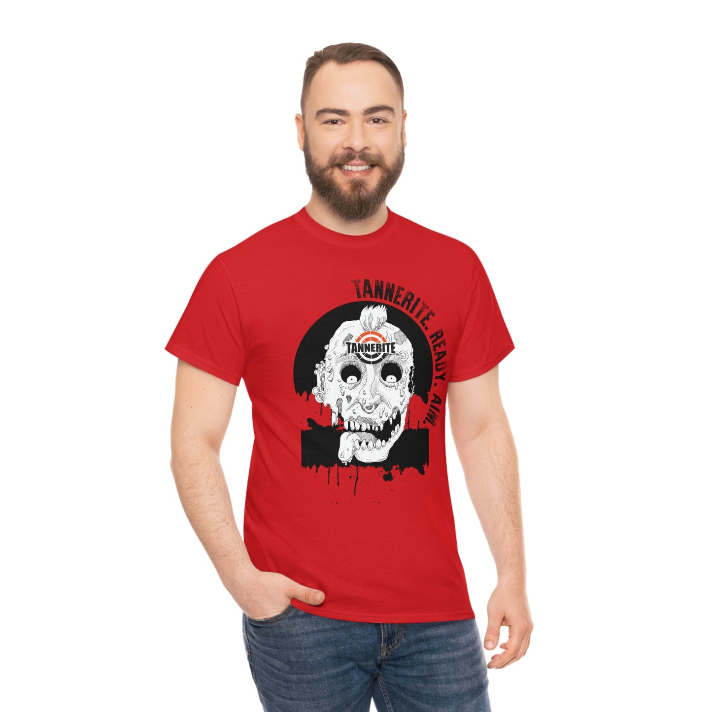 Tannerite ZOMBIE Target skull punk rock skull - are you ready?