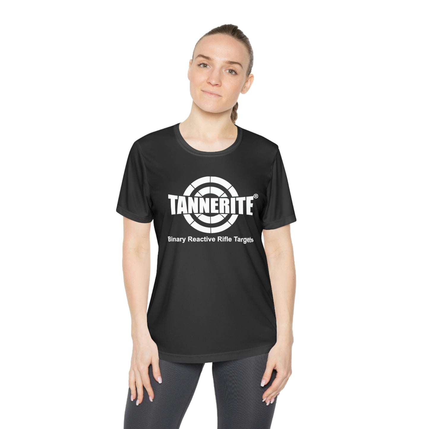 Tannerite® Logo Sports Fun with Color Ladies Competitor Tee