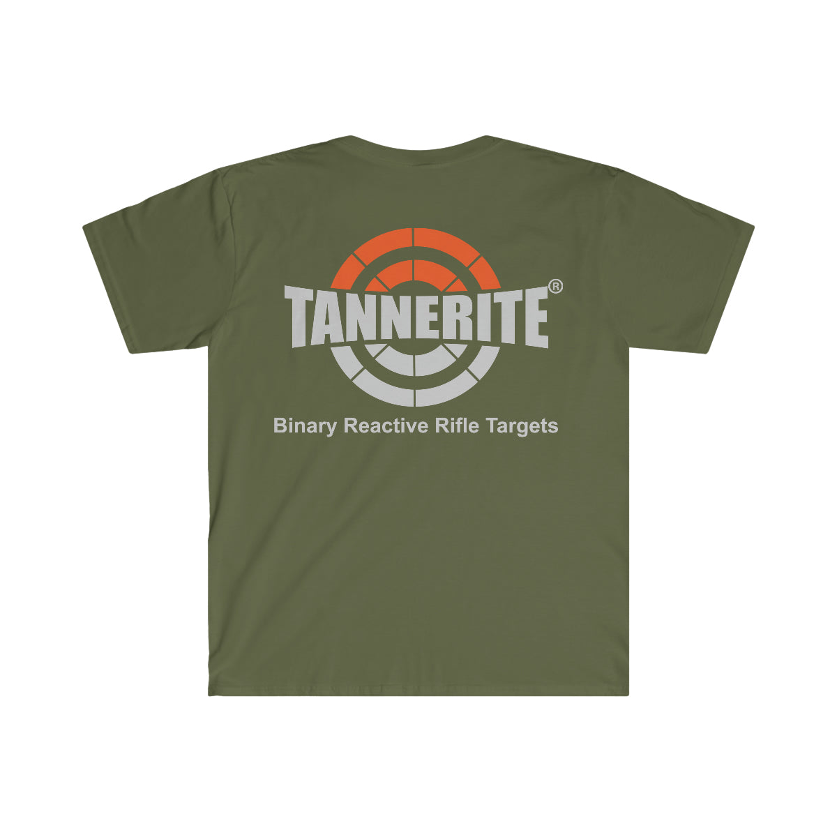 Tannerite® Sports LOGO Softstyle T-Shirt - Orange/Gray Logo