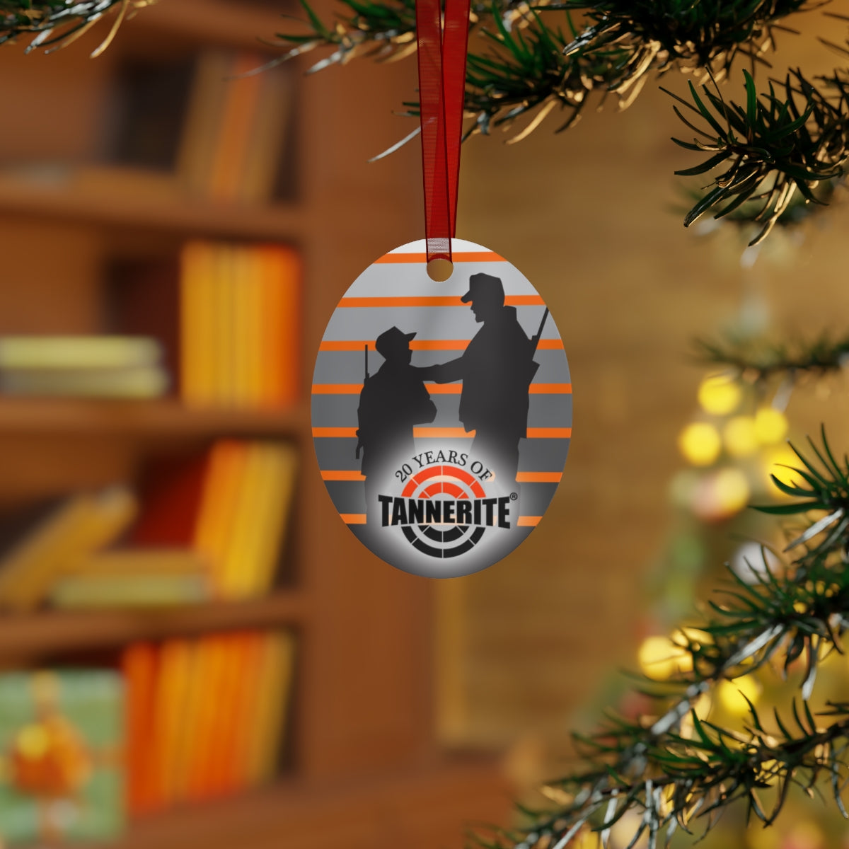 This Is Tannerite® - Father and Son Hunting Metal Ornament